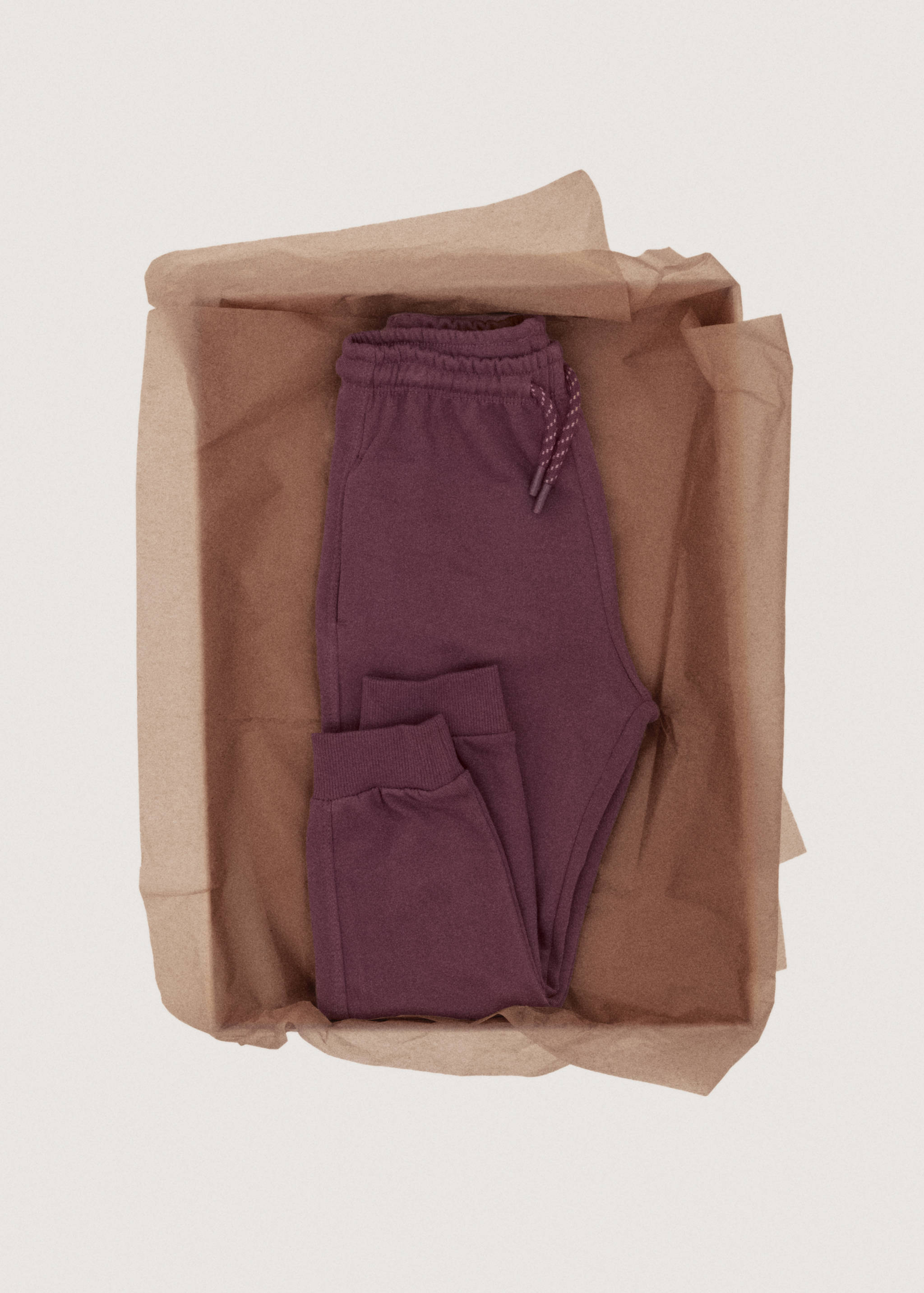 Cotton jogger-style trousers - Details of the article 7