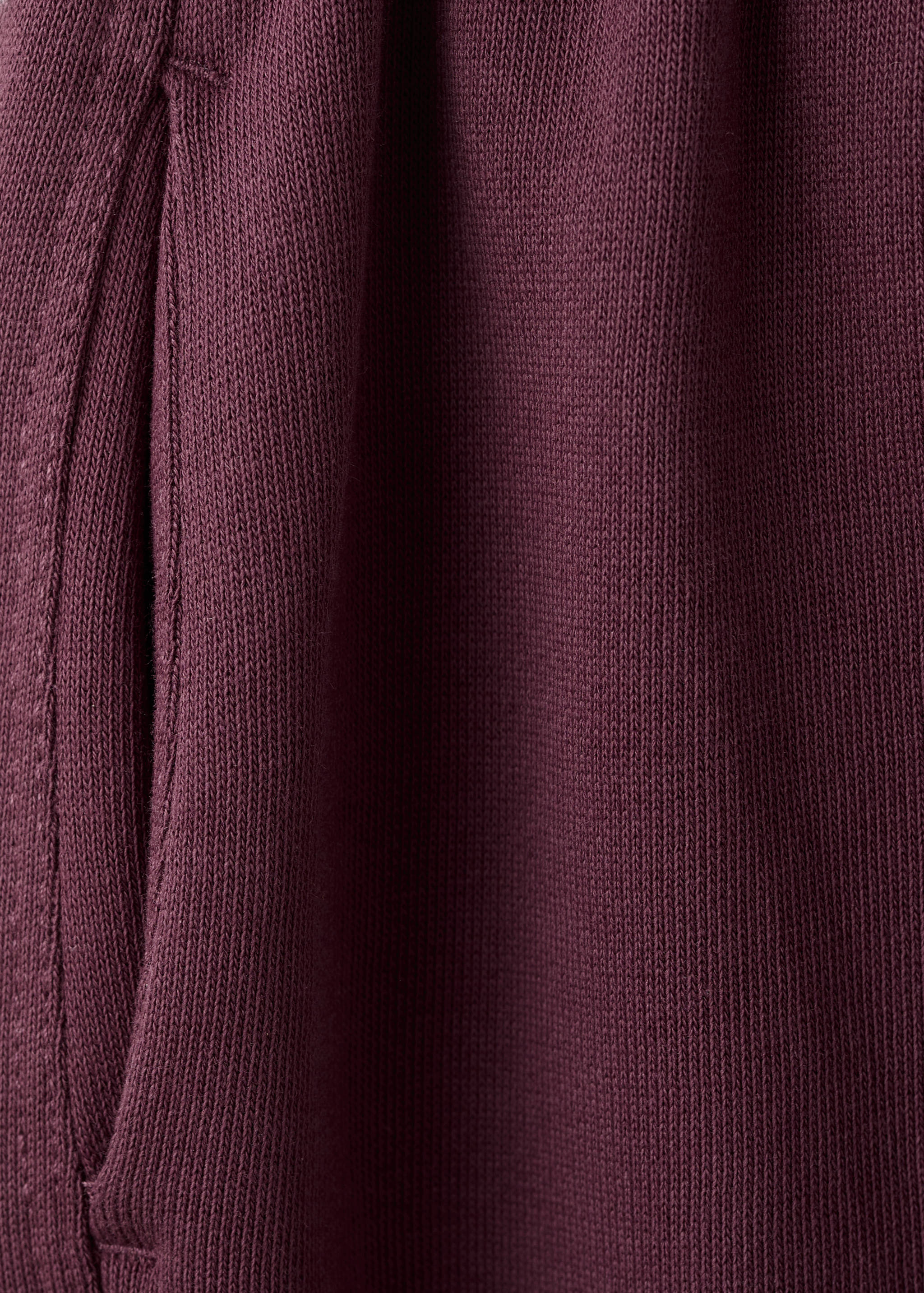 Cotton jogger-style trousers - Details of the article 0