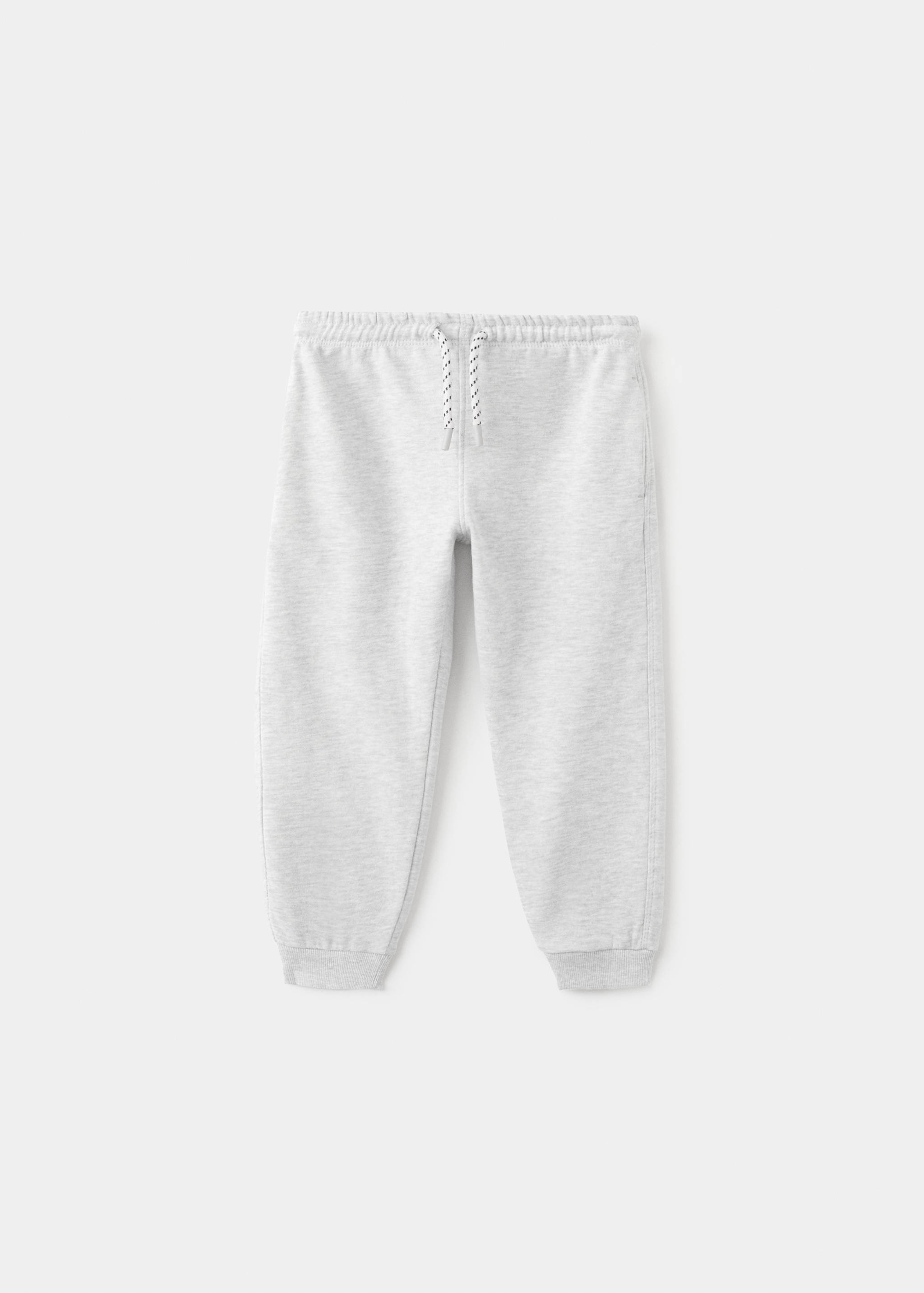Cotton jogger-style trousers - Article without model