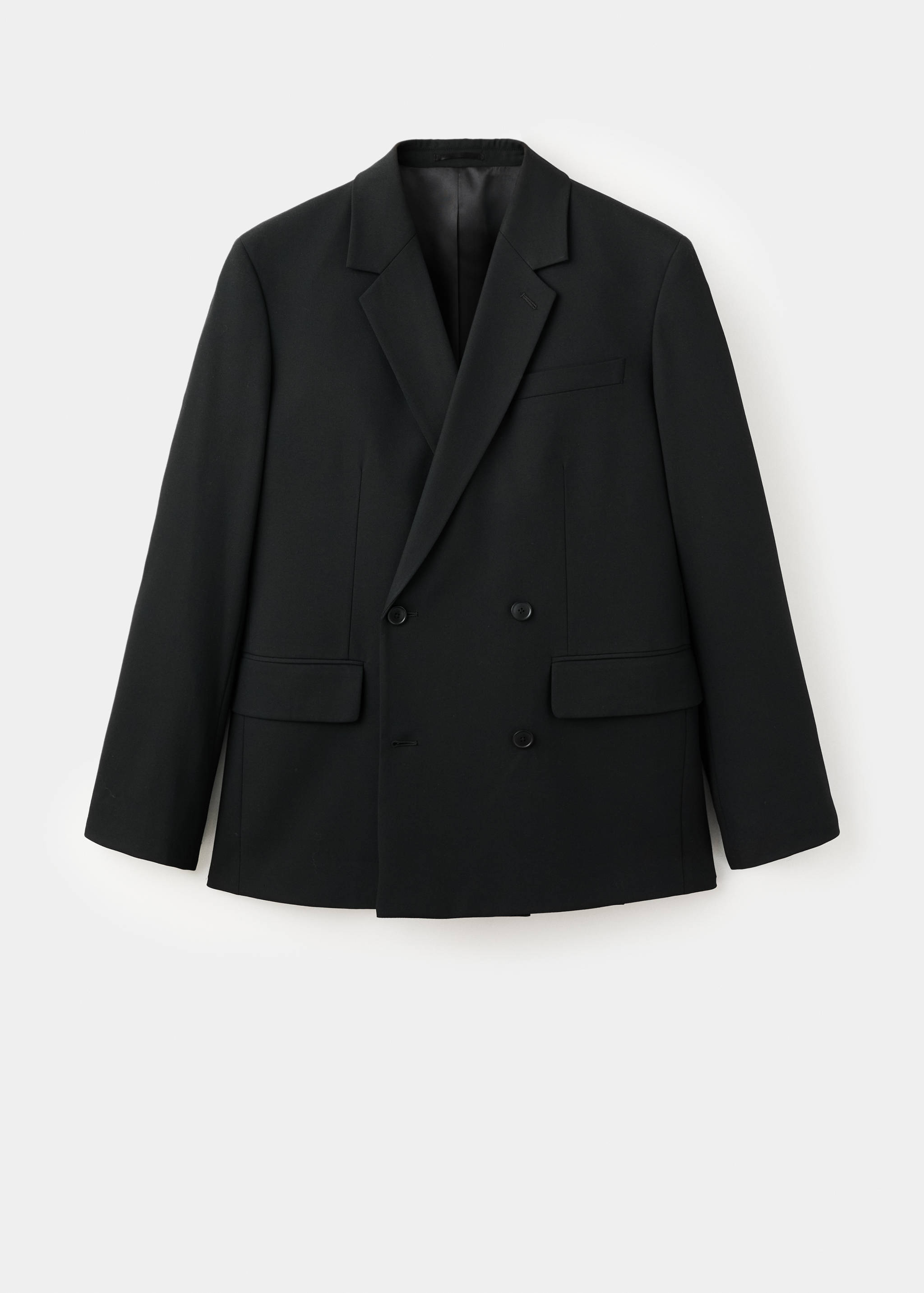 Boston regular-fit double-breasted suit jacket - Article without model