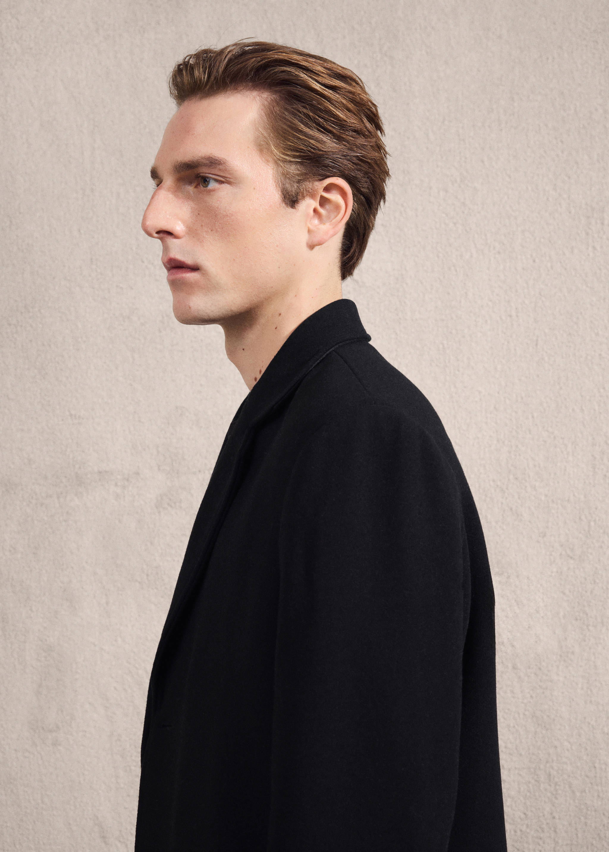 Boston regular-fit double-breasted suit jacket - Details of the article 3