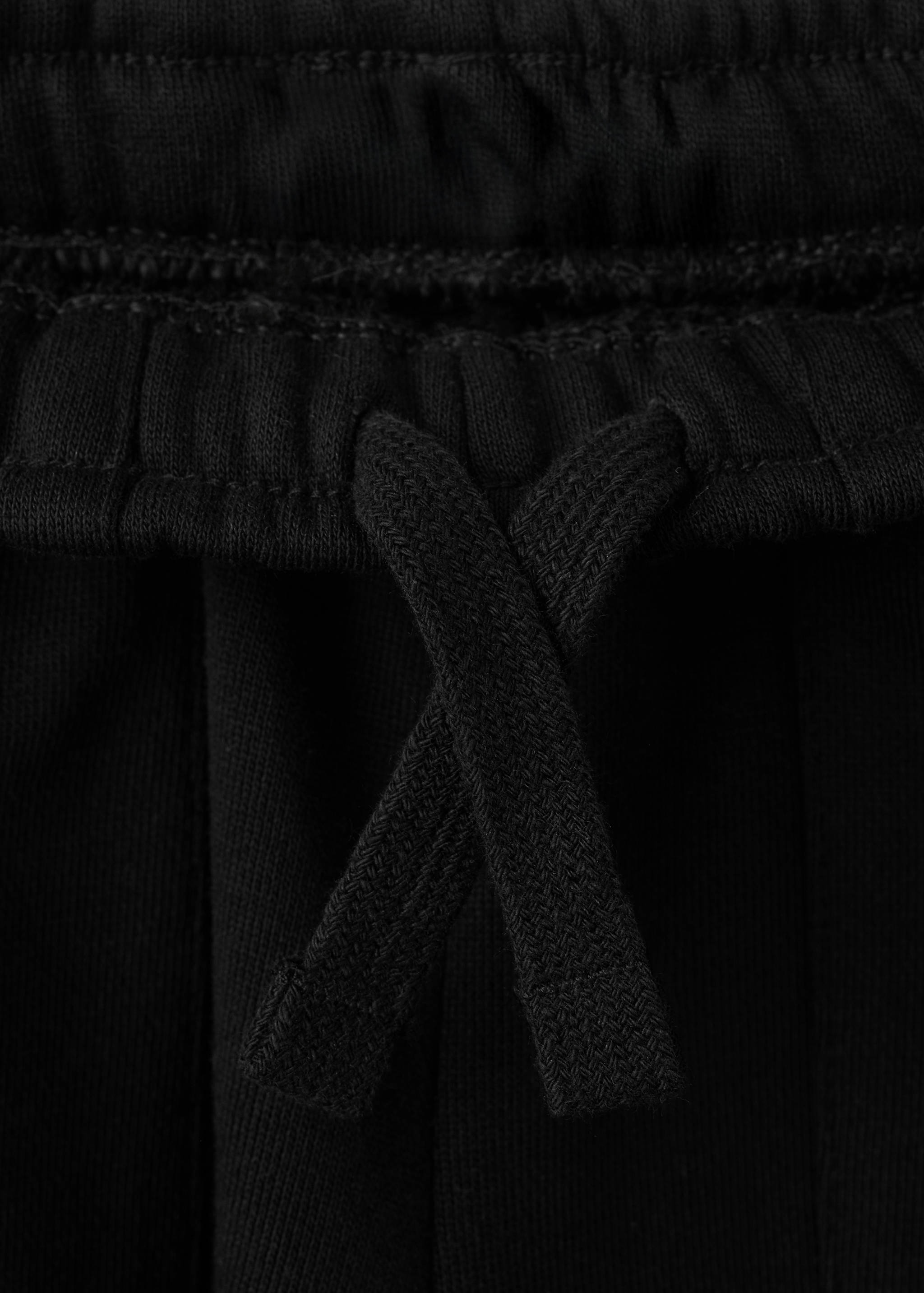 棉质工装慢跑裤 - null