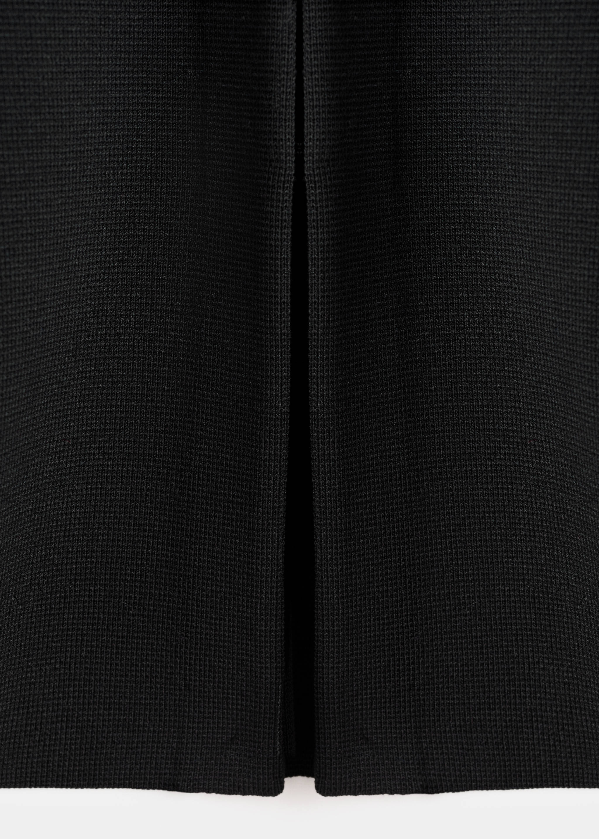 Cárdigan oversize cuello pico - Detalle del artículo 0