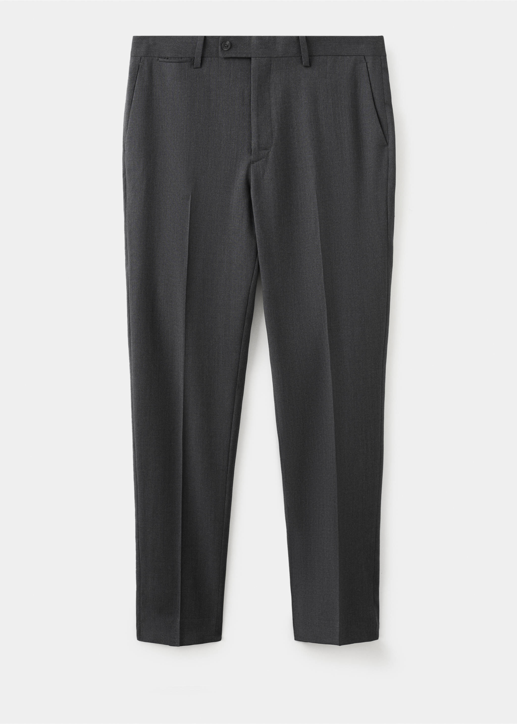 Pantalon costume Turín 100 % laine - Article sans modèle, Gris. Ref: 27071272-00.