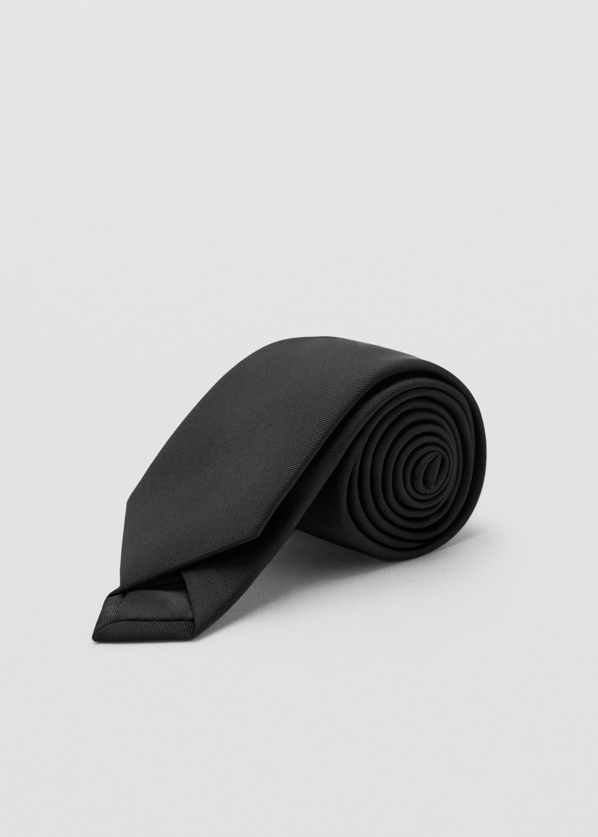 Smooth micro-structured tie - Medium plane