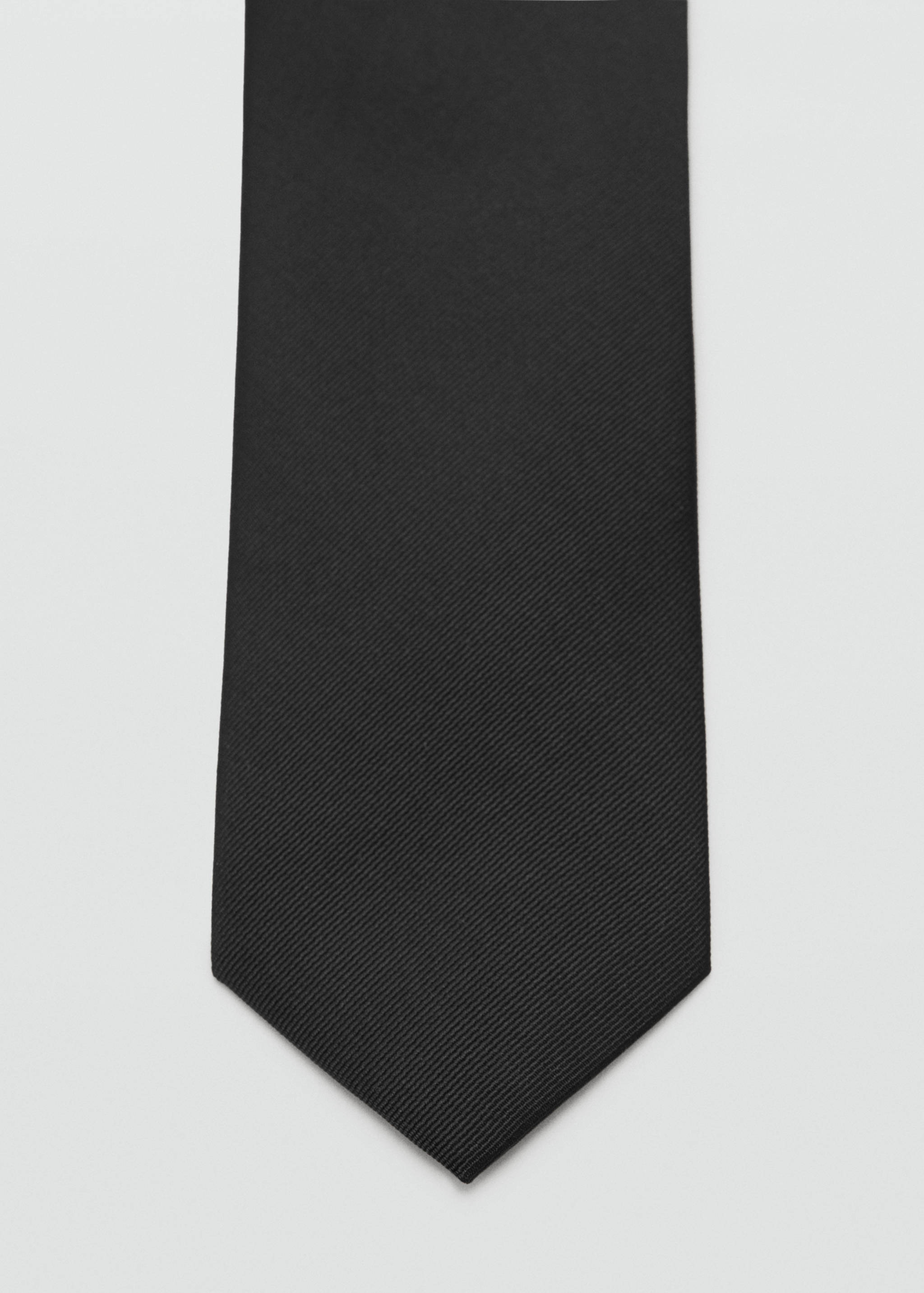 Smooth micro-structured tie - Details of the article 1