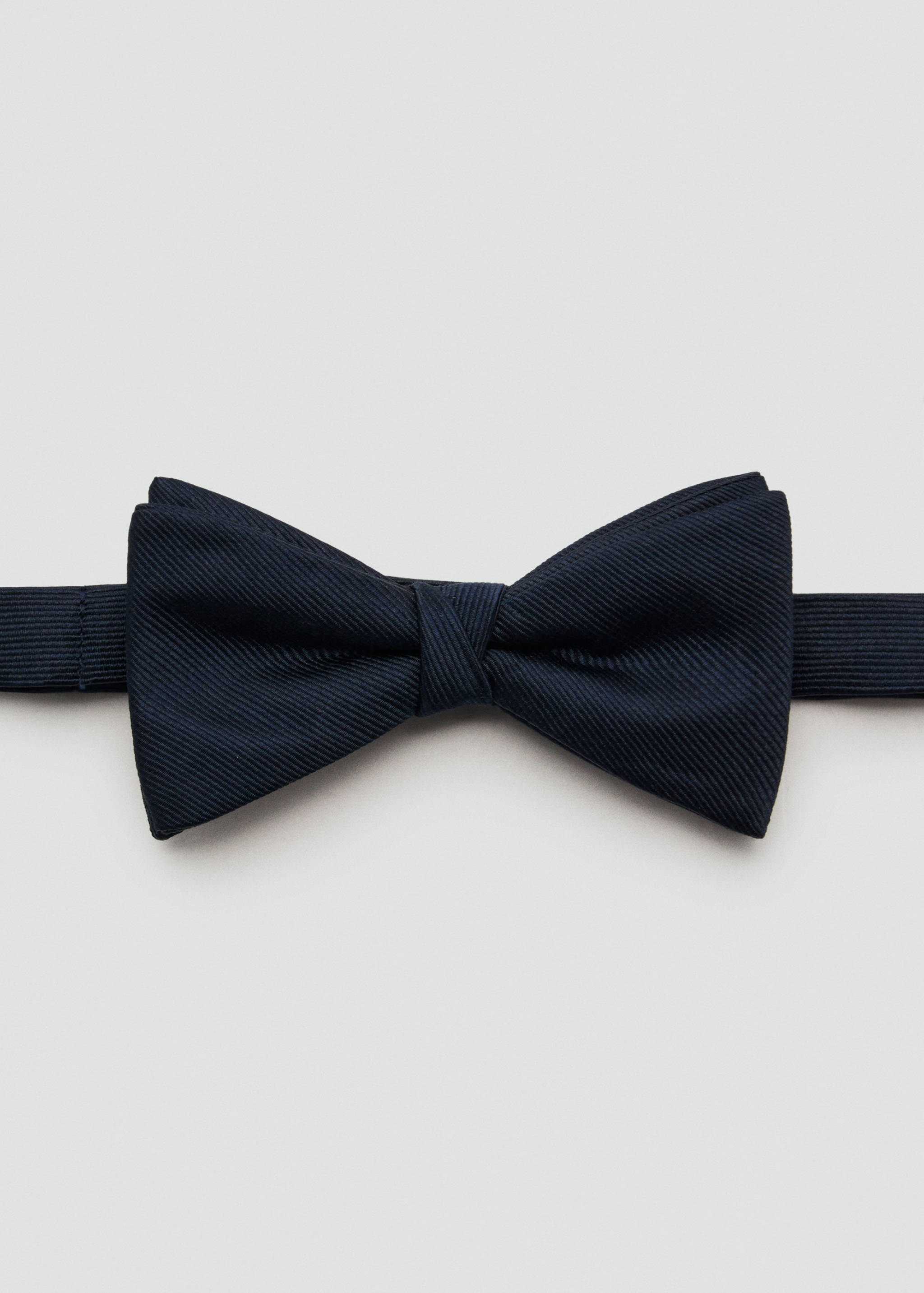 Классический галстук-бабочка с микроструктурой - Изделие без модели