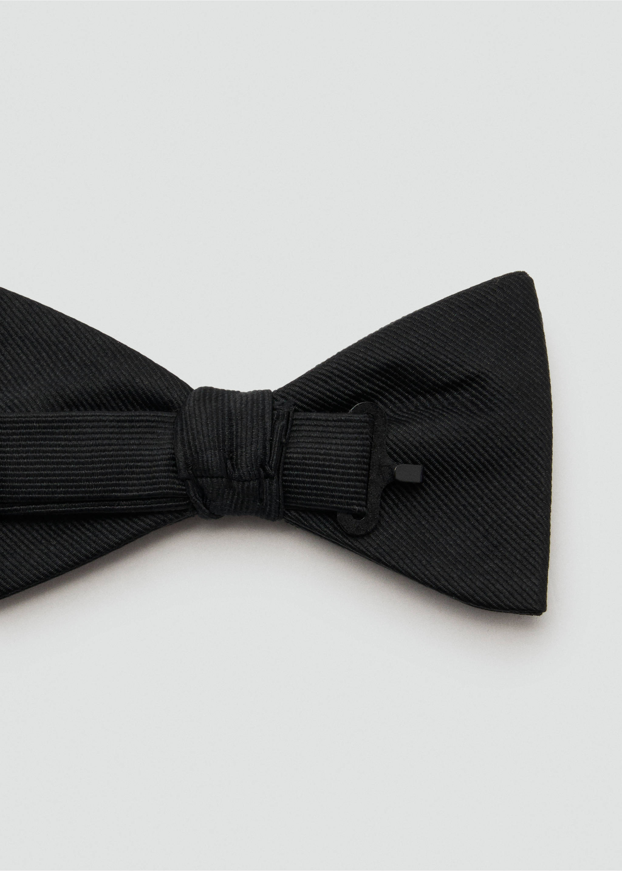 Pajarita clásica microestructura - Detalle del artículo 1, Negro. Ref: 27071277-00.