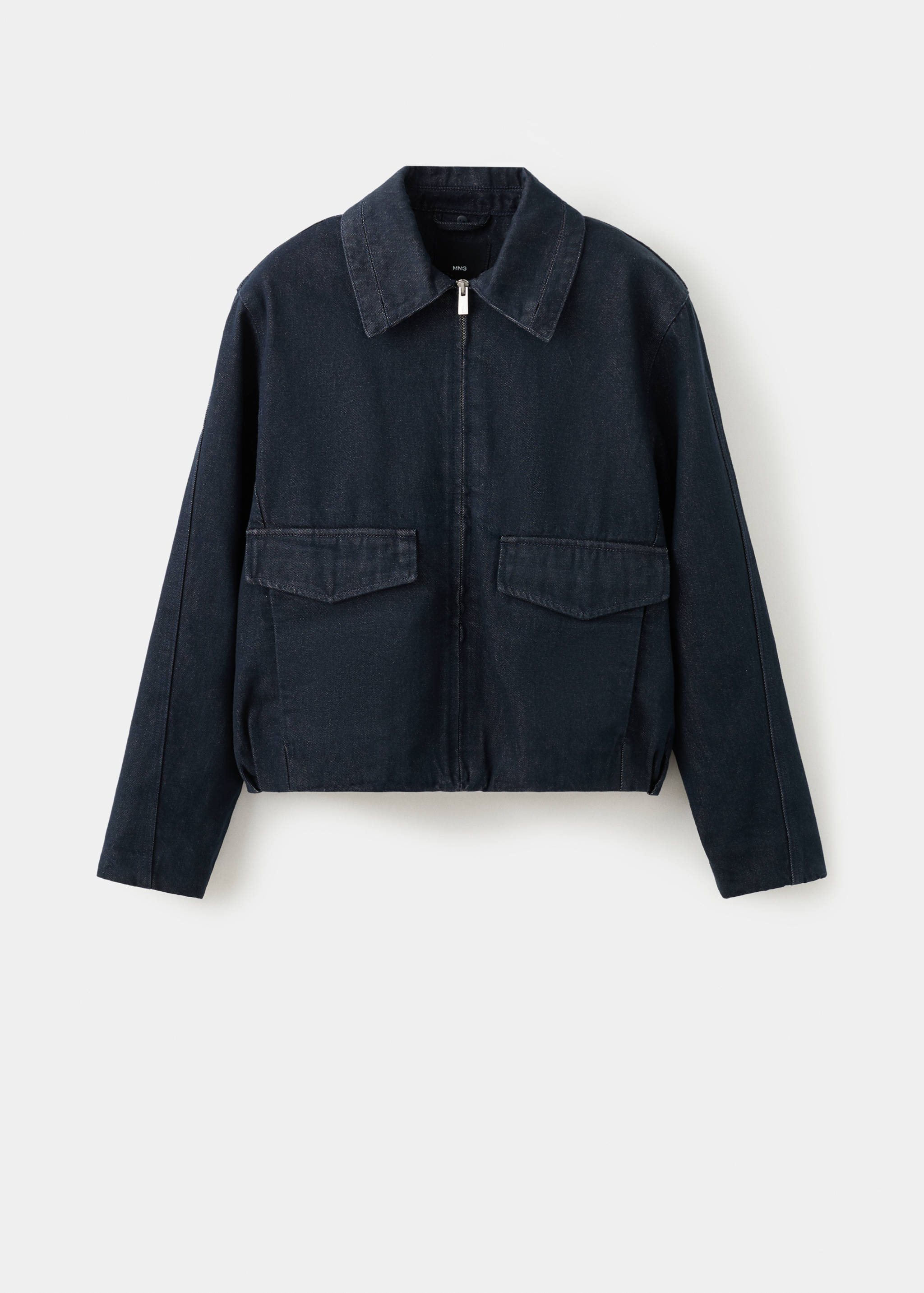 Veste en denim col fourrure - Détail de l'article 8