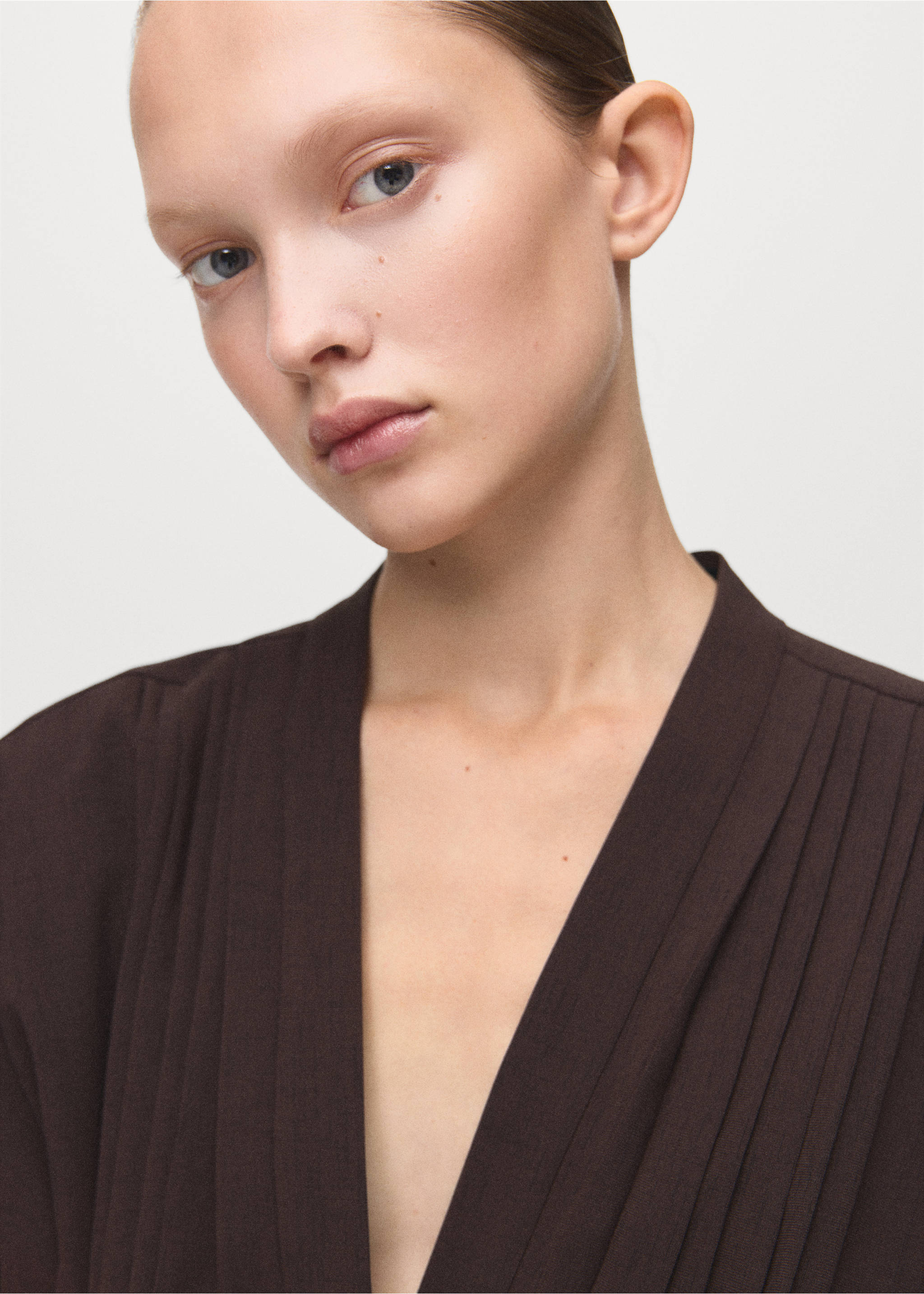 حزام بنطلون بليسيه - تفاصيل المنتج 1, بني. Ref: 27071281-00.