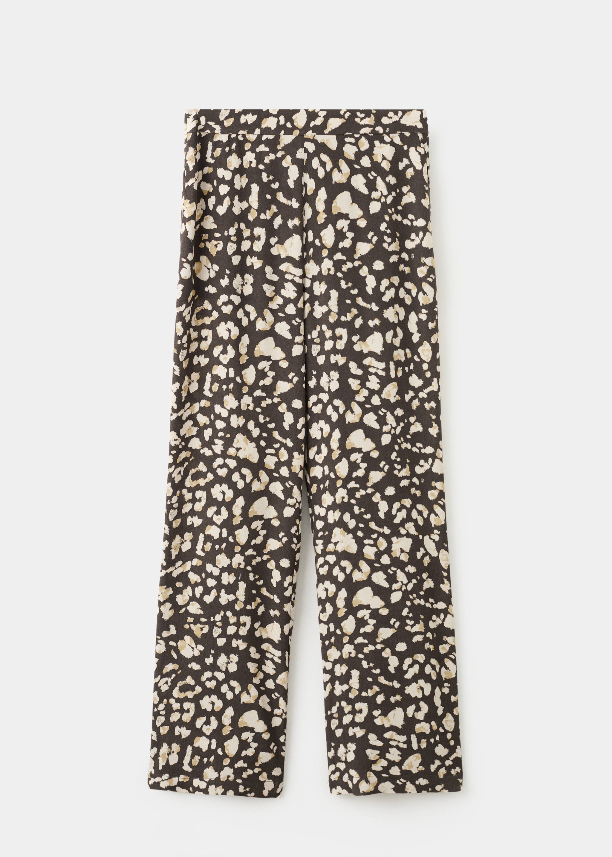 Pantalon imprimé taille élastique - Article sans modèle