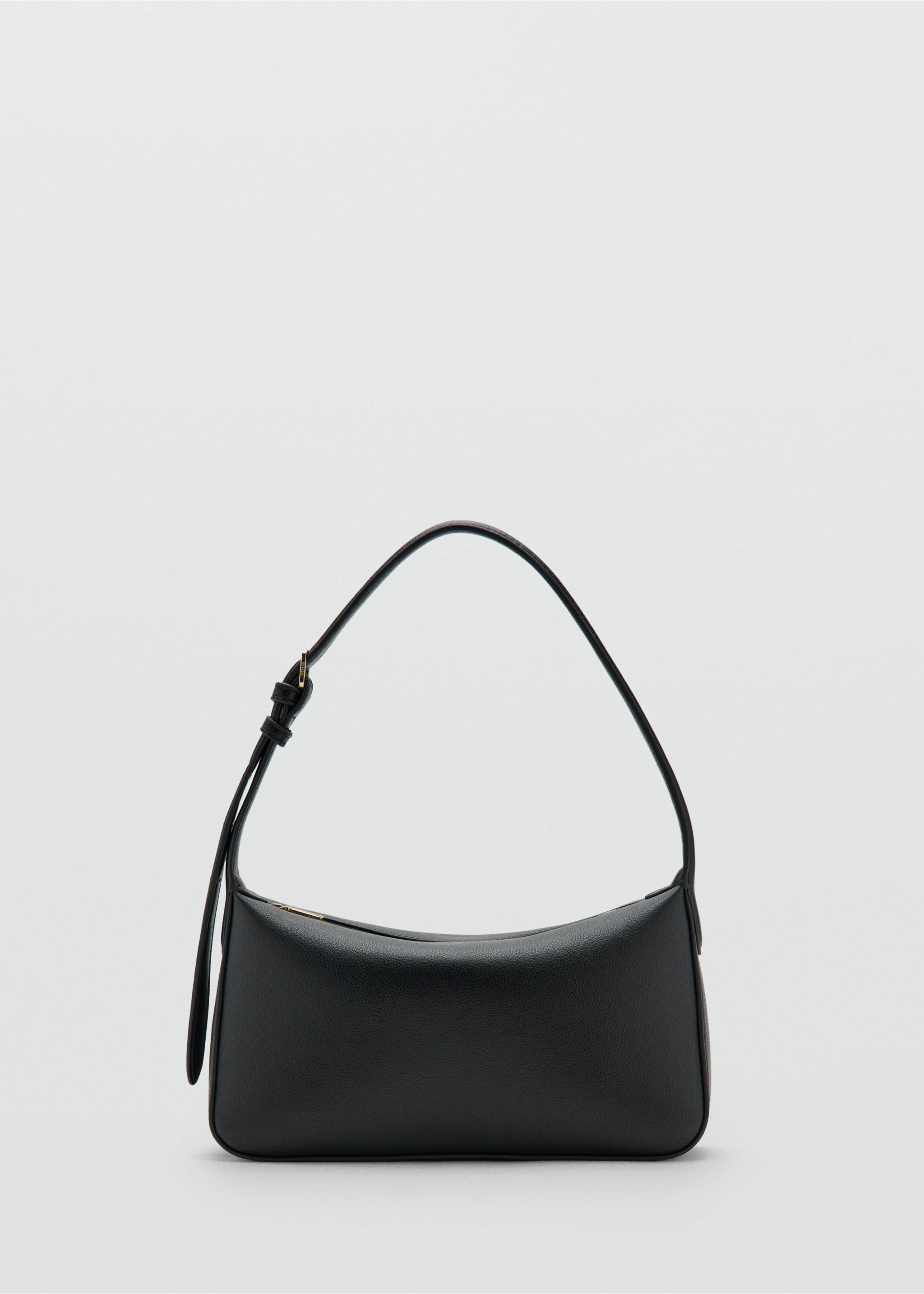Faux-leather shoulder bag - Article without model, Black. Ref: 27071286-00.