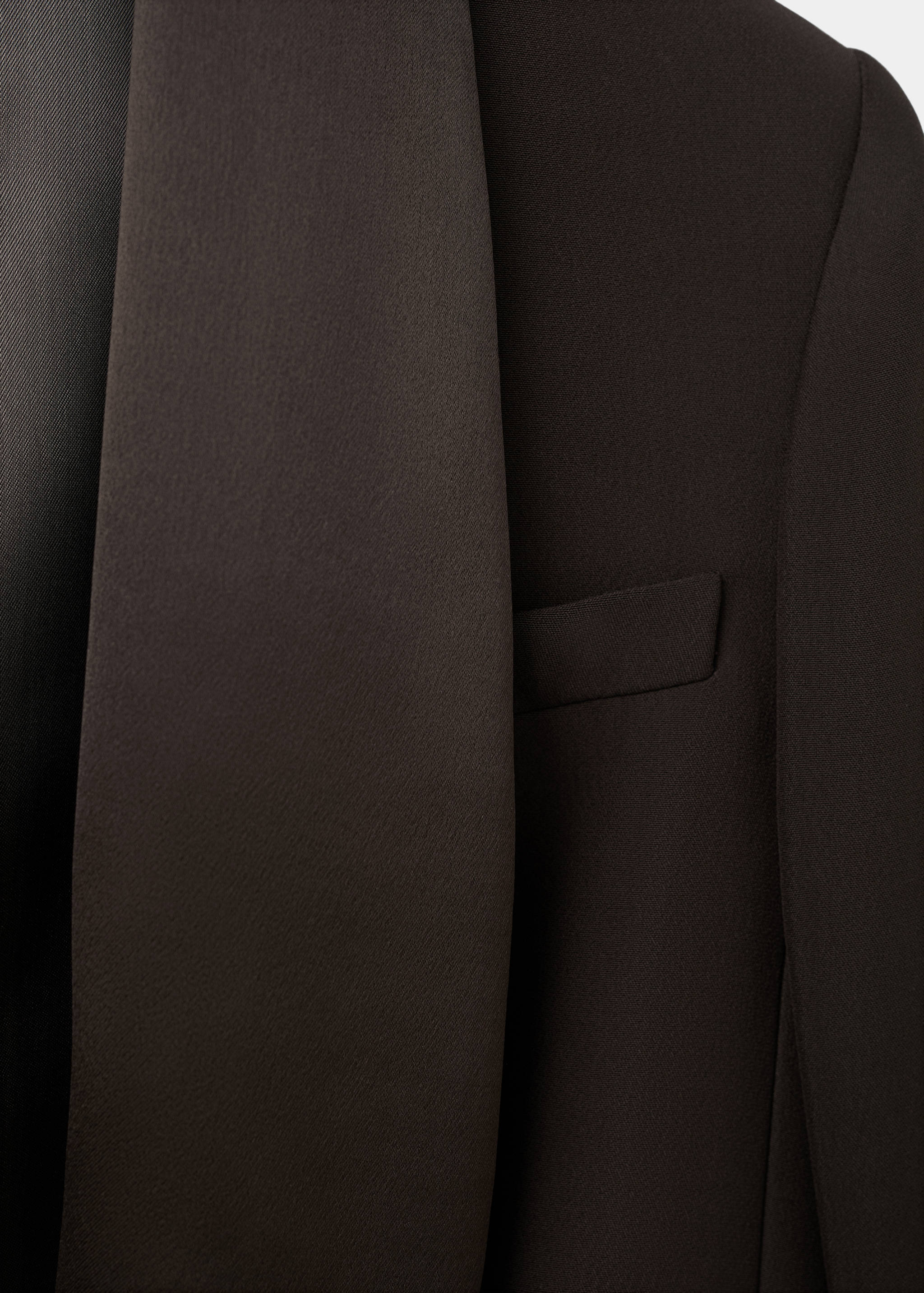 Blazer solapas satinadas - Detalle del artículo 8