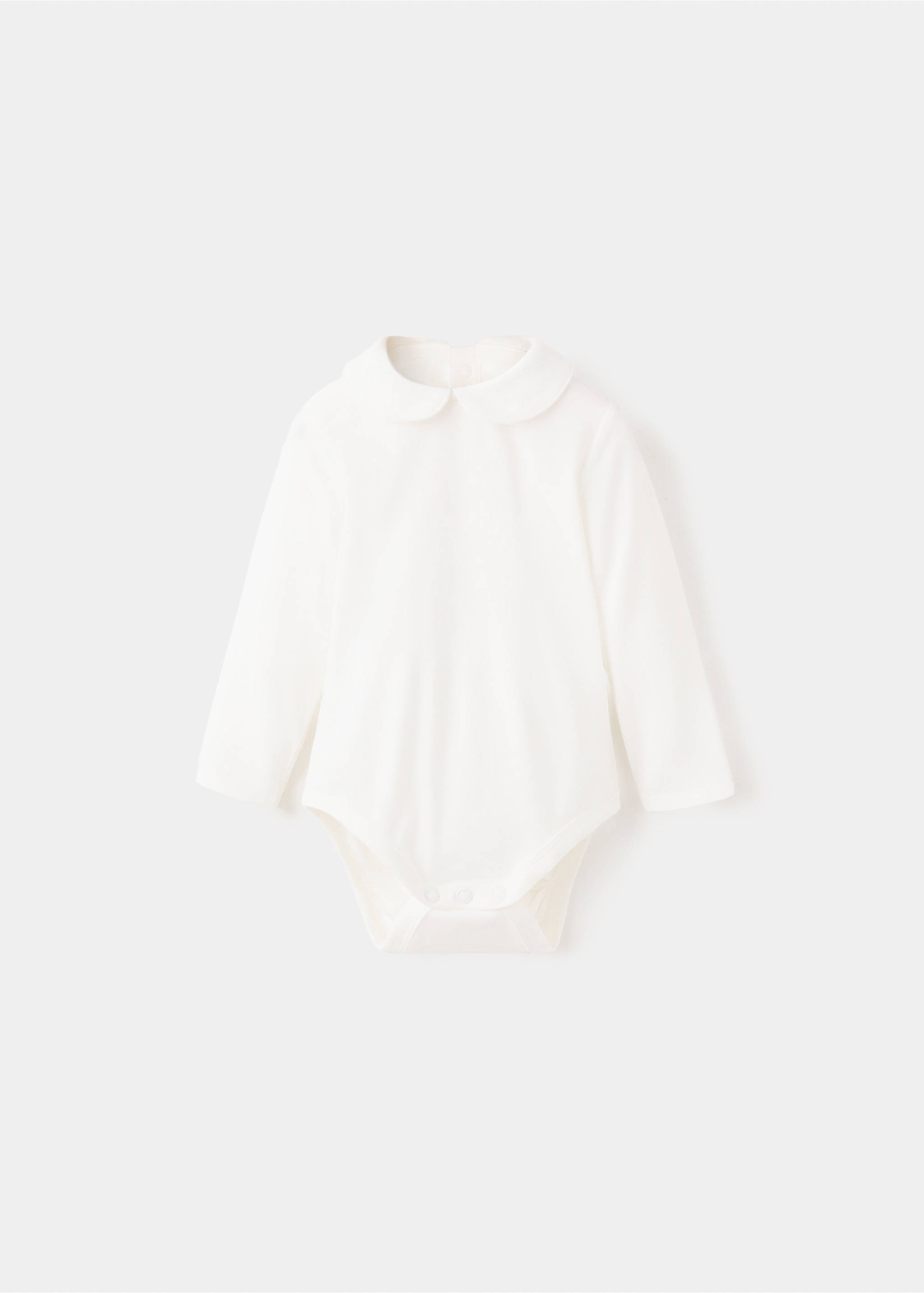 Body cuello bebé - Artículo sin modelo, Blanco roto. Ref: 27071289-00.