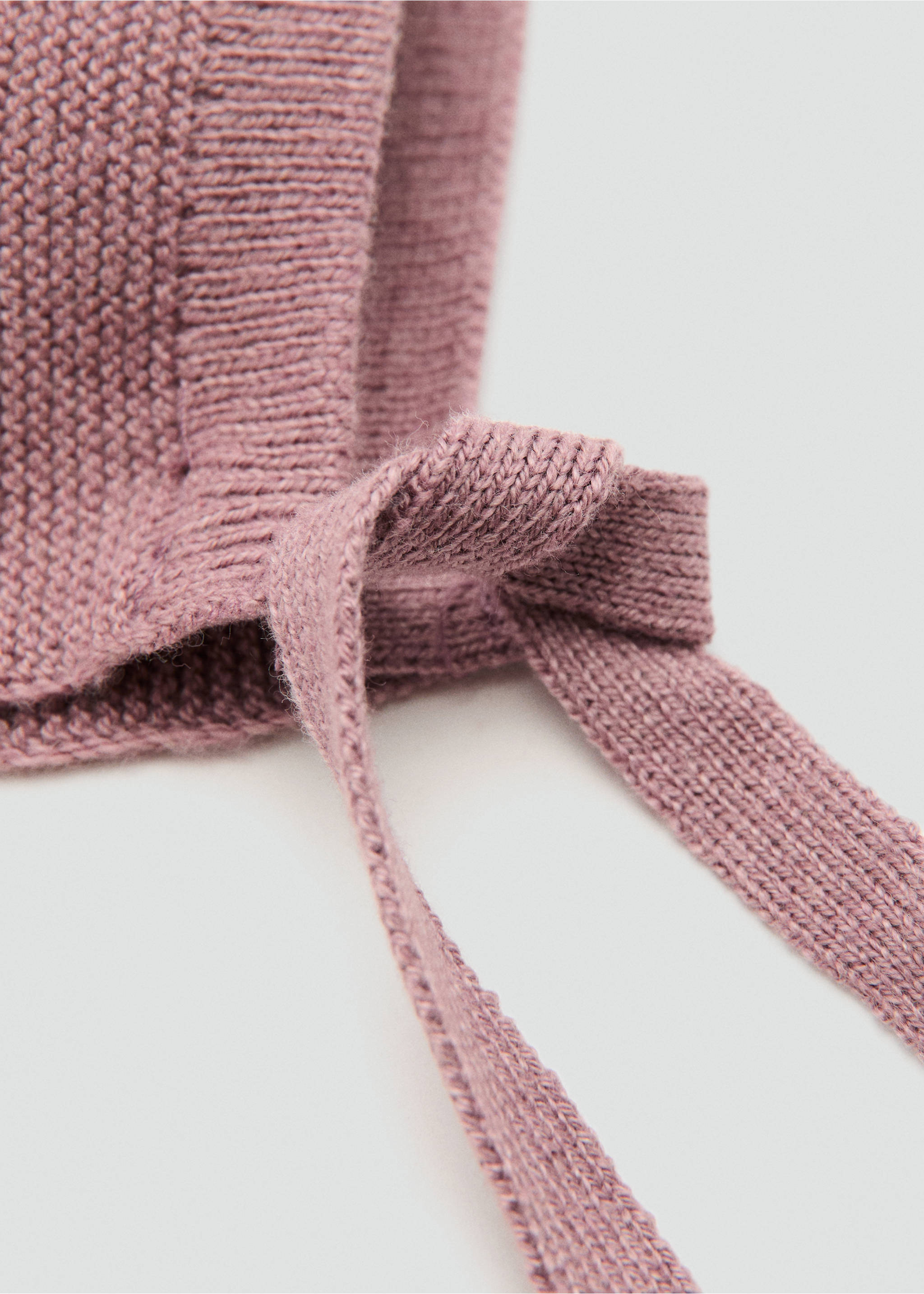 Strickmütze - Mittlere Ansicht, Rosa. Ref: 27071292-00.