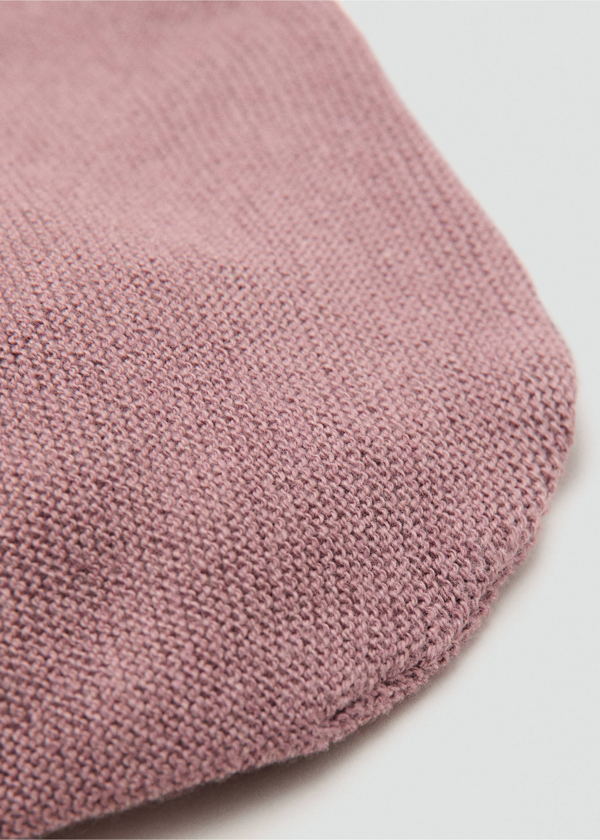 Strickmütze - Detail des Artikels 1, Rosa. Ref: 27071292-00.