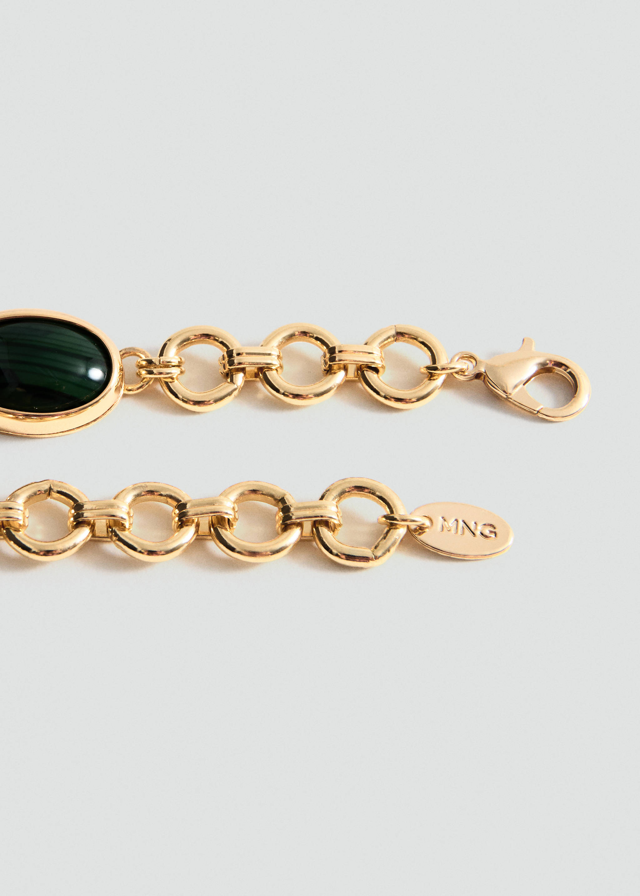 Combined-resin bead necklace - Details of the article 1