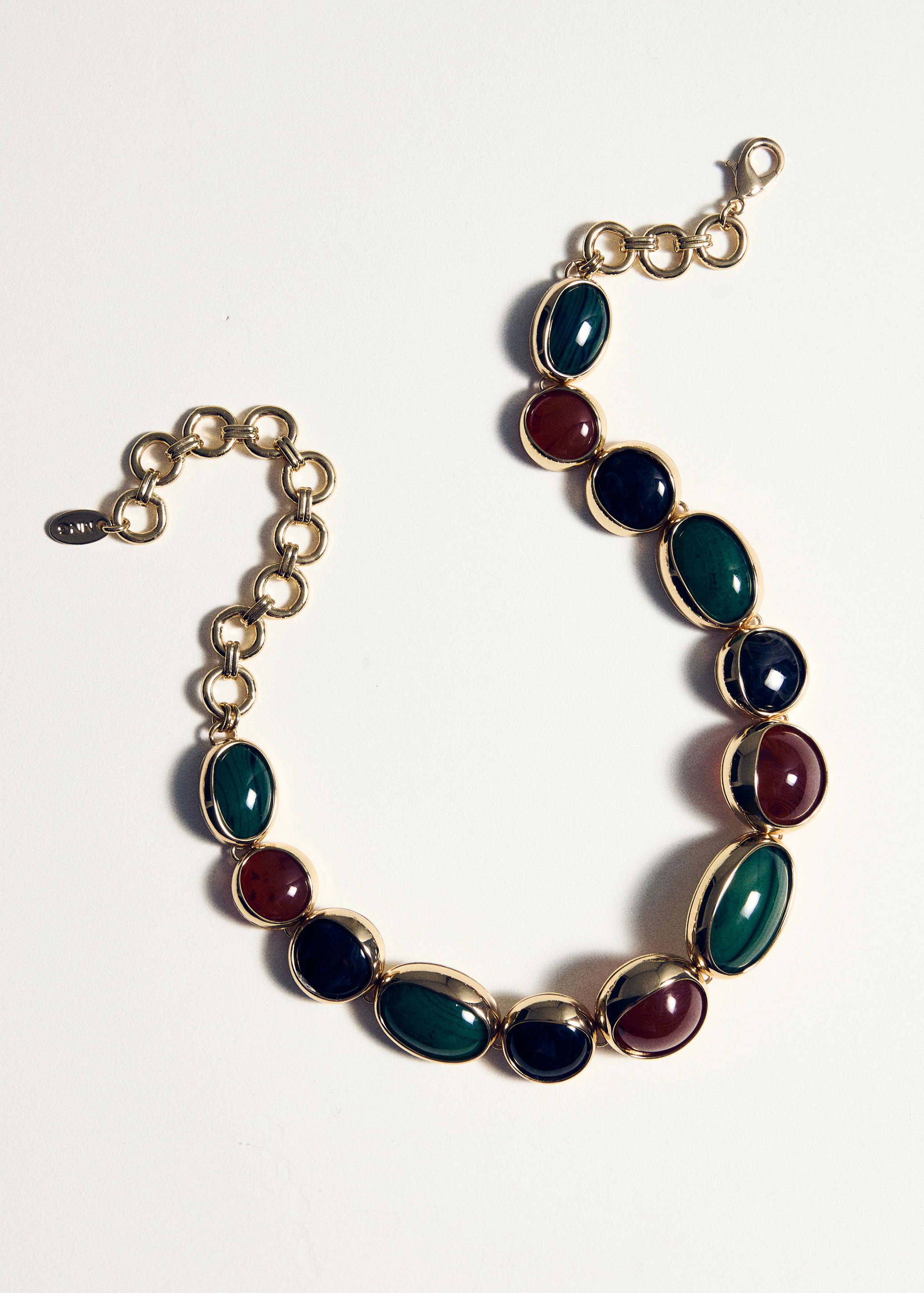 Combined-resin bead necklace - Details of the article 5