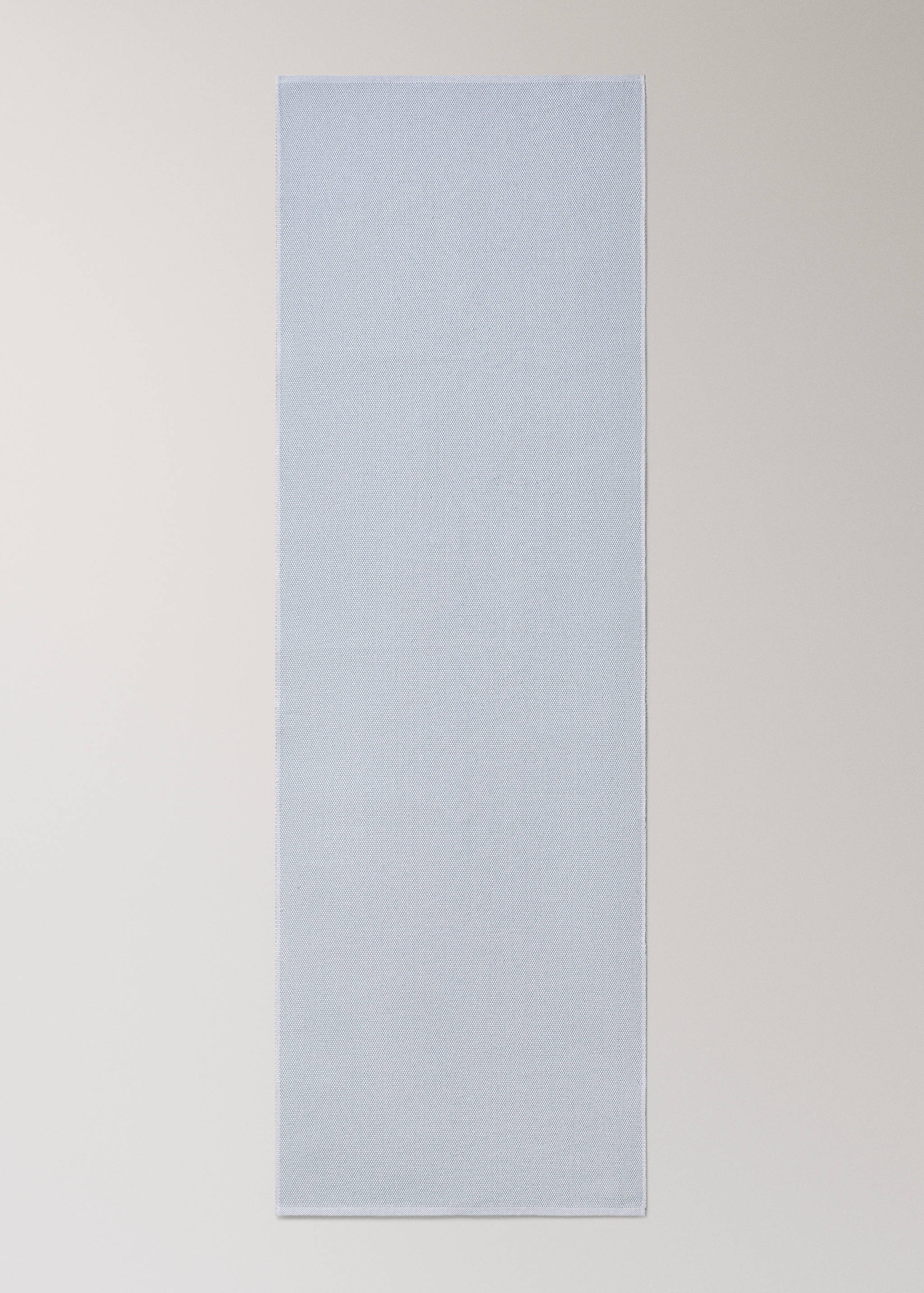 Cotton table runner with melange effect - Details of the article 2