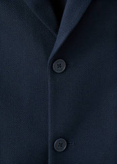 Straight-fit suit jacket — Navy 16