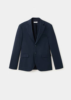 Straight-fit suit jacket — Navy 13