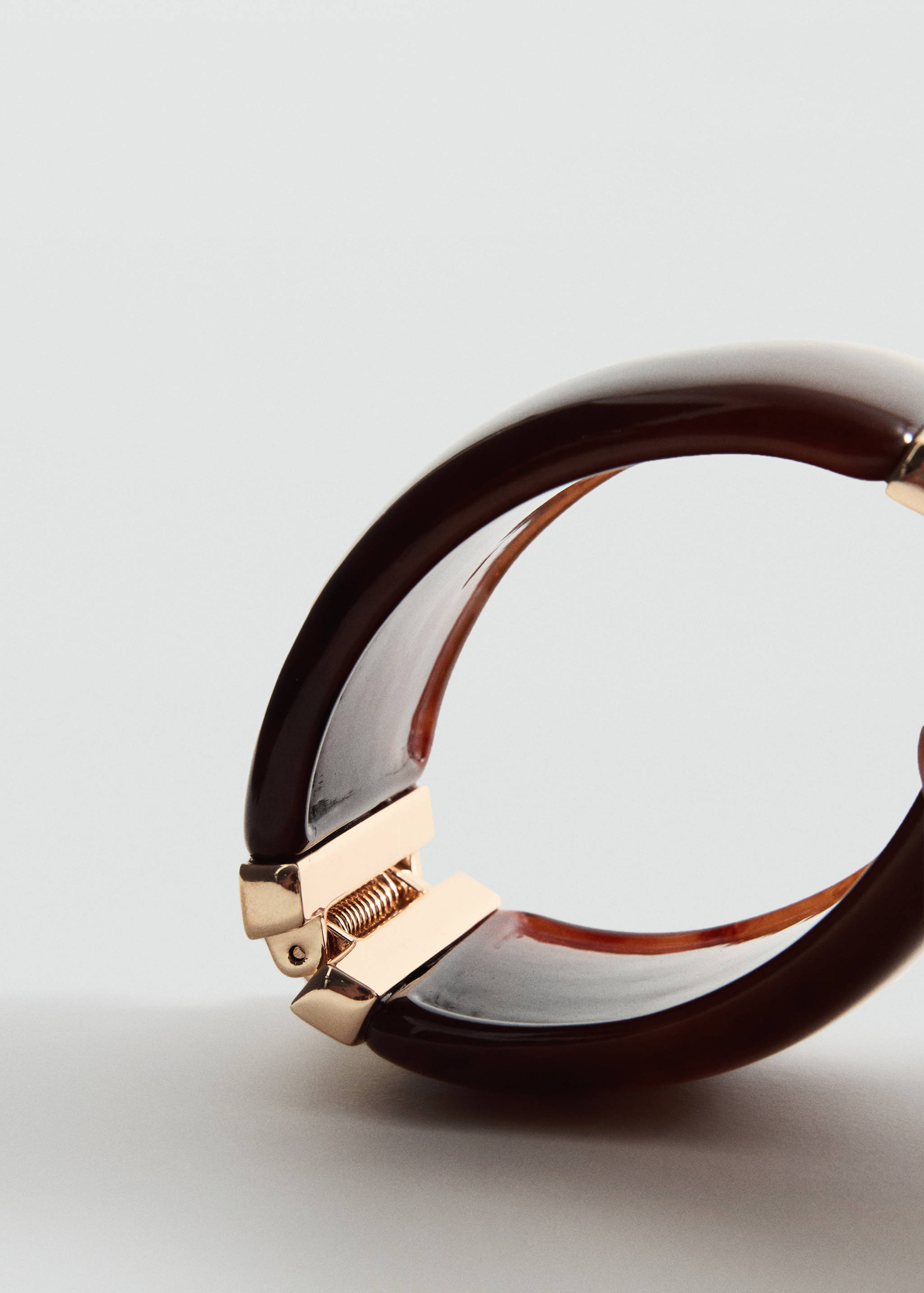 Onbuigzame armband van hars - Middenvlak