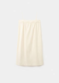 Cotton lace nightgown — Pastel Yellow 5