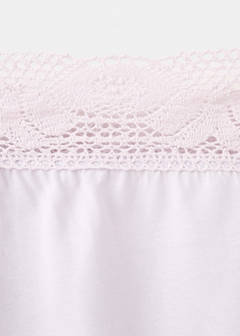 Cotton lace nightgown — Lilac 6