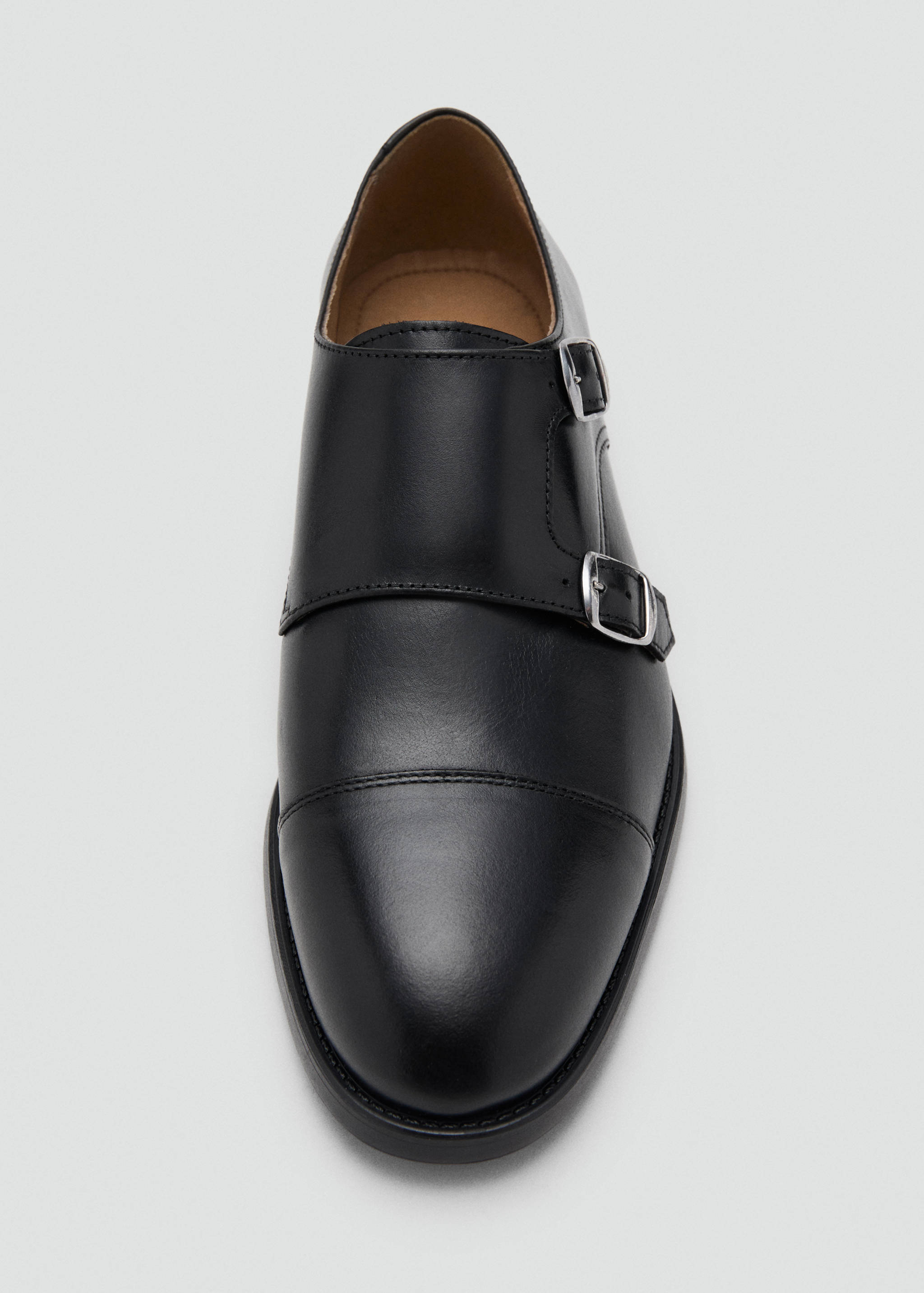 Кожаные туфли с двумя пряжками - Деталь изделия 2