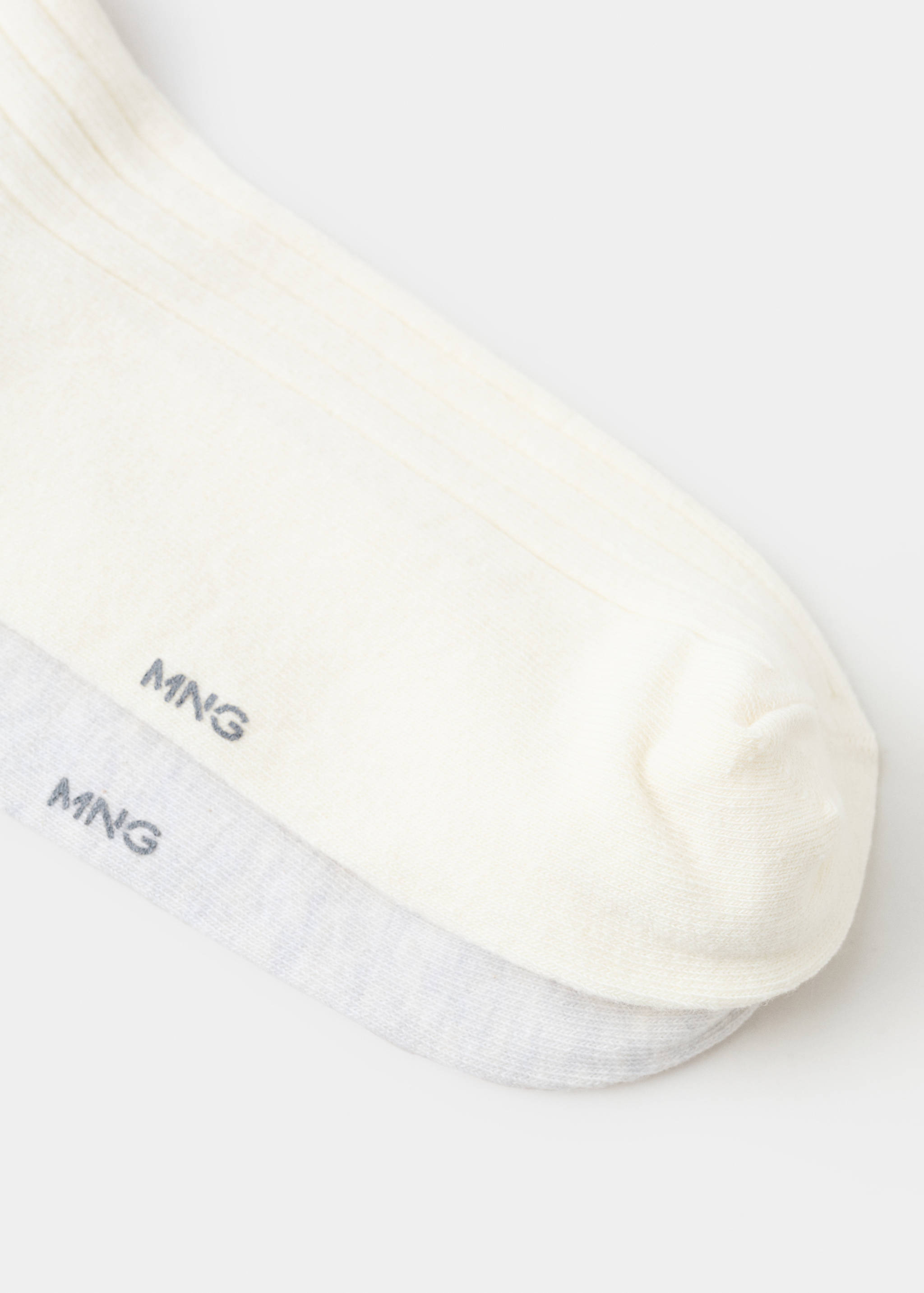 Pack of 2 ribbed cotton socks - Details of the article 8