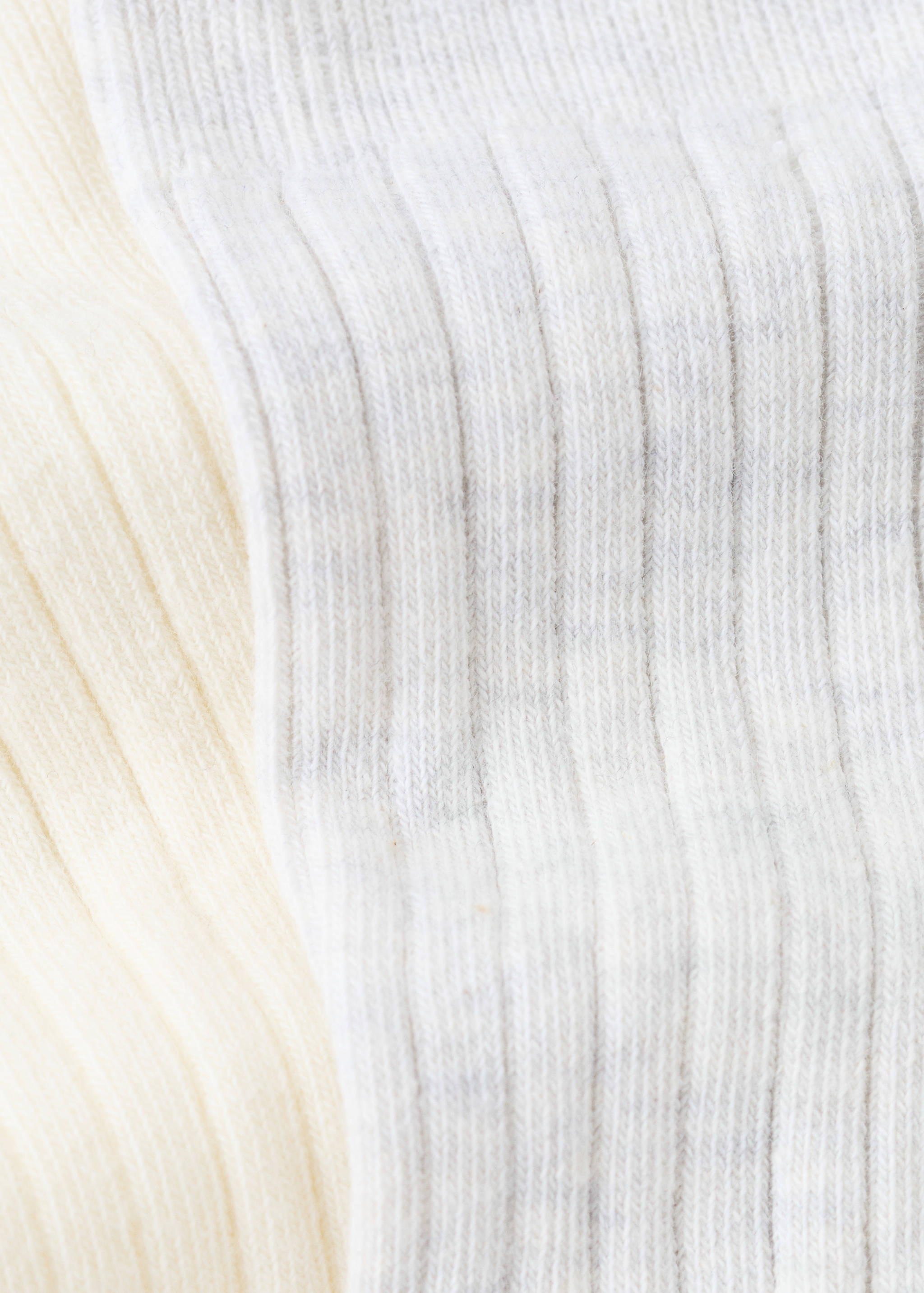 Pack of 2 ribbed cotton socks - Details of the article 0