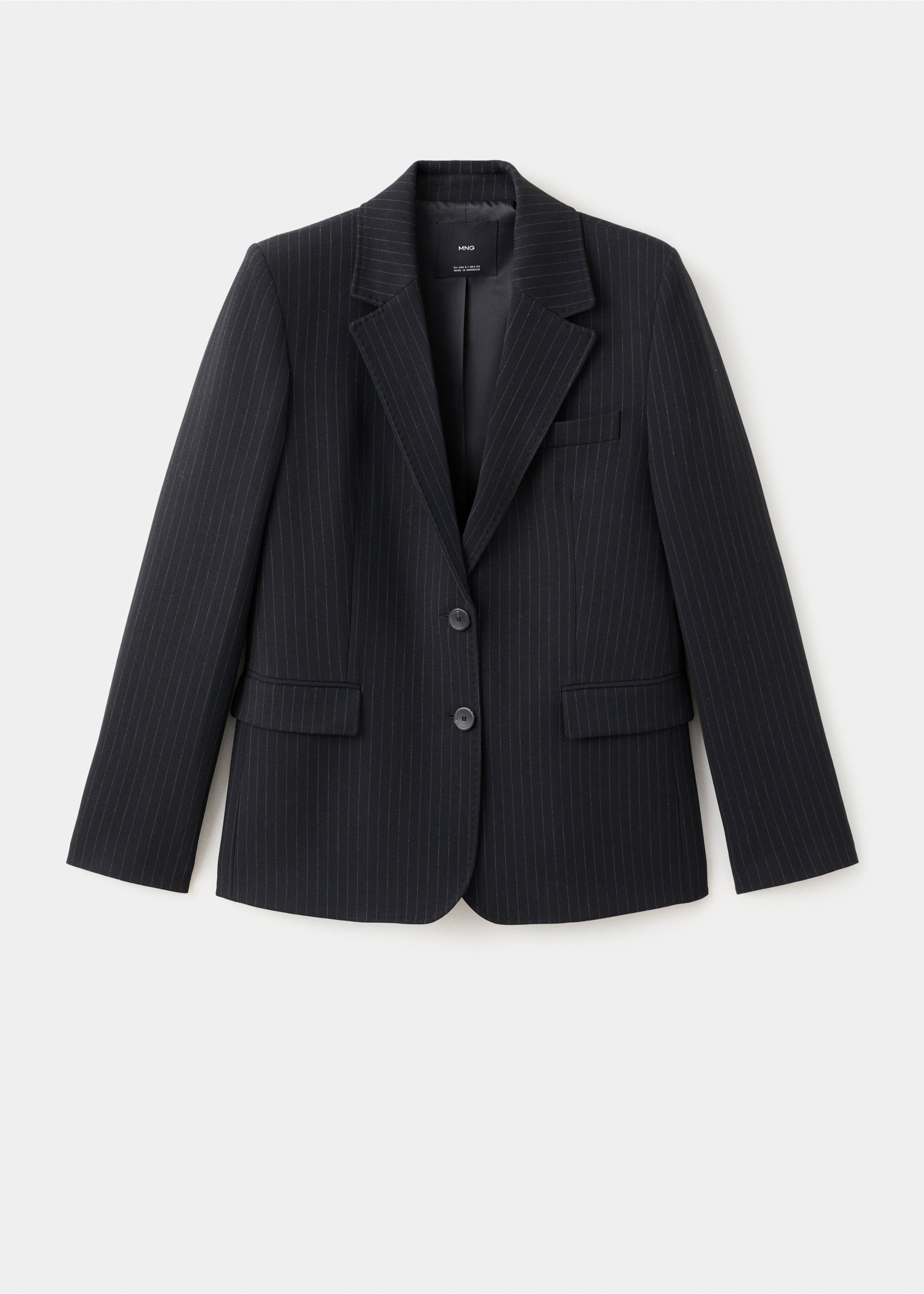 Blazer traje recta - Artículo sin modelo, Azul marino oscuro. Ref: 27071328-00.