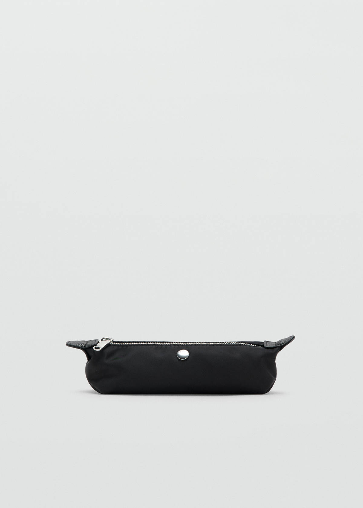 Nylon case with zip — Black