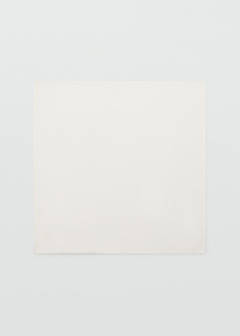 100% silk scarf — White 1
