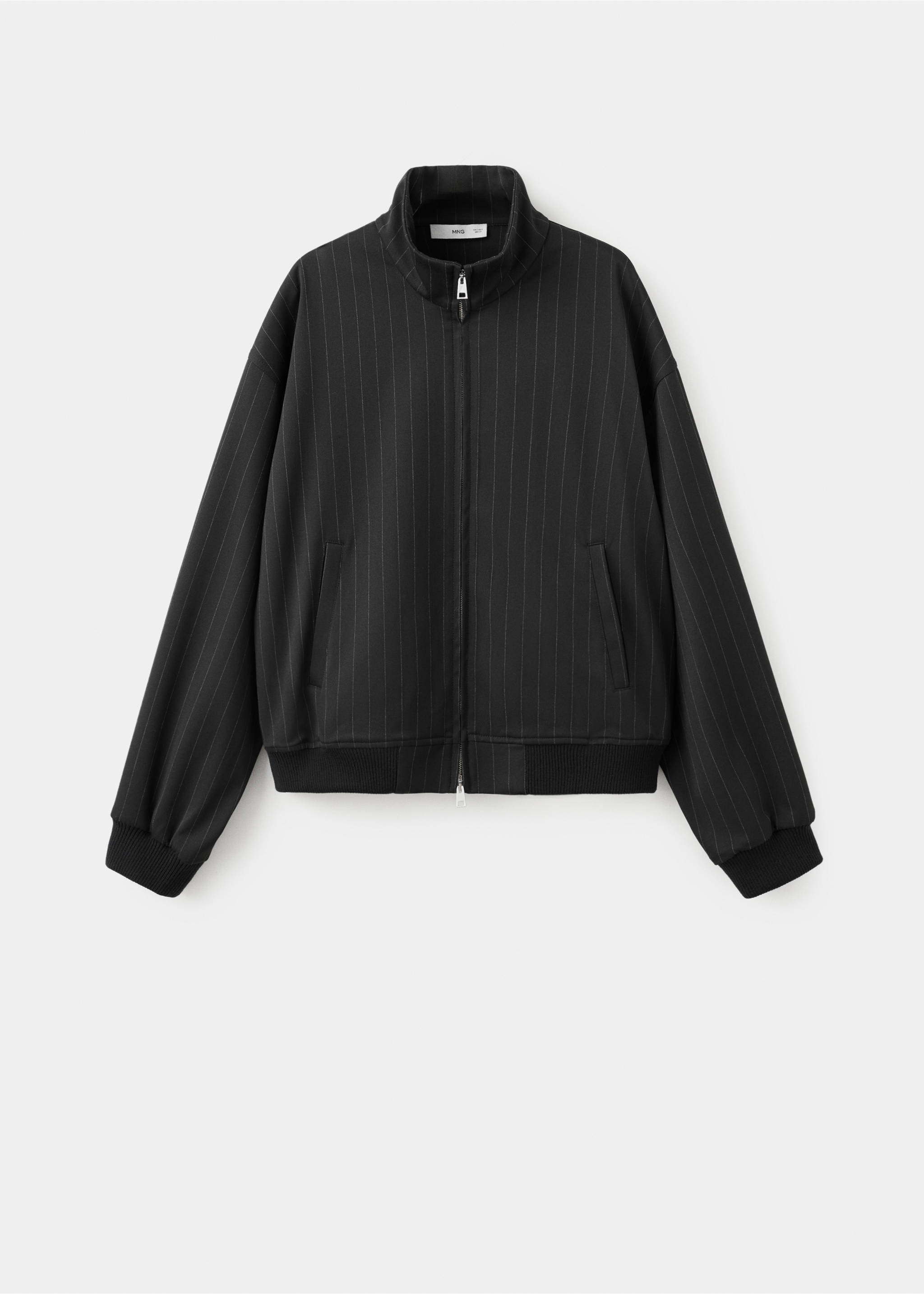 Chaqueta bomber raya diplomática - Artículo sin modelo, Negro. Ref: 27071339-00.