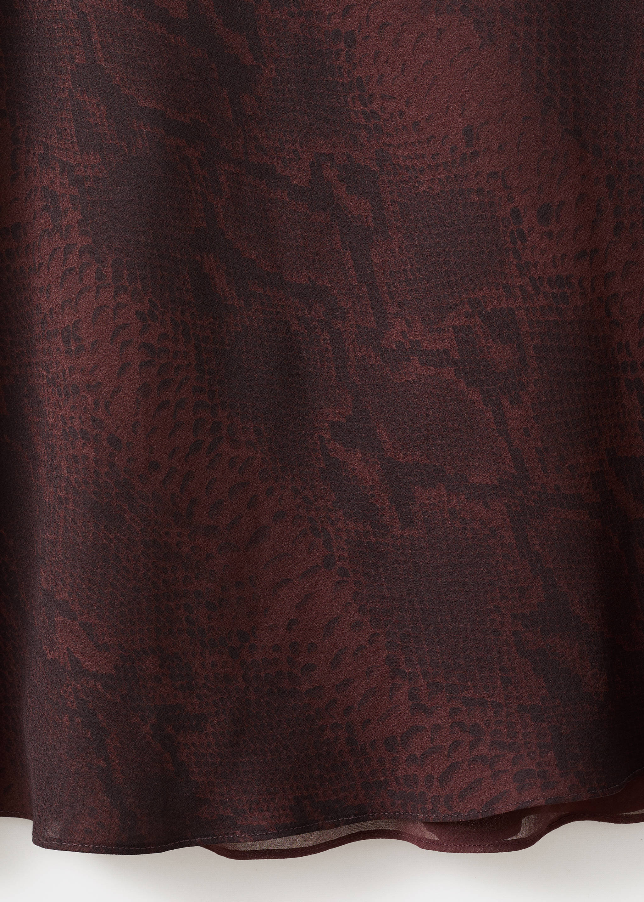 Robe évasée imprimé animal - Détail de l'article 0