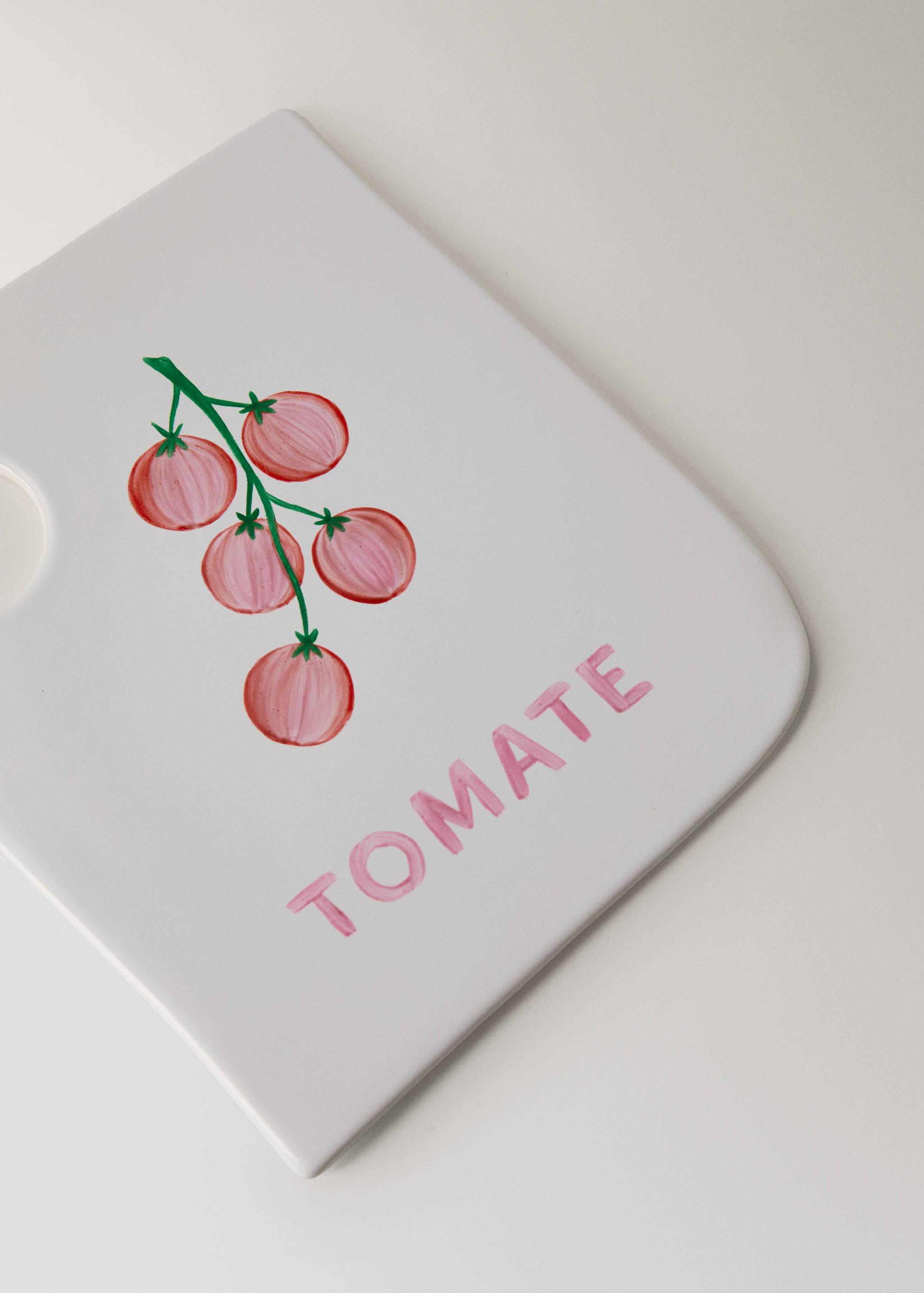 Small hand-painted design chopping board - Details of the article 2