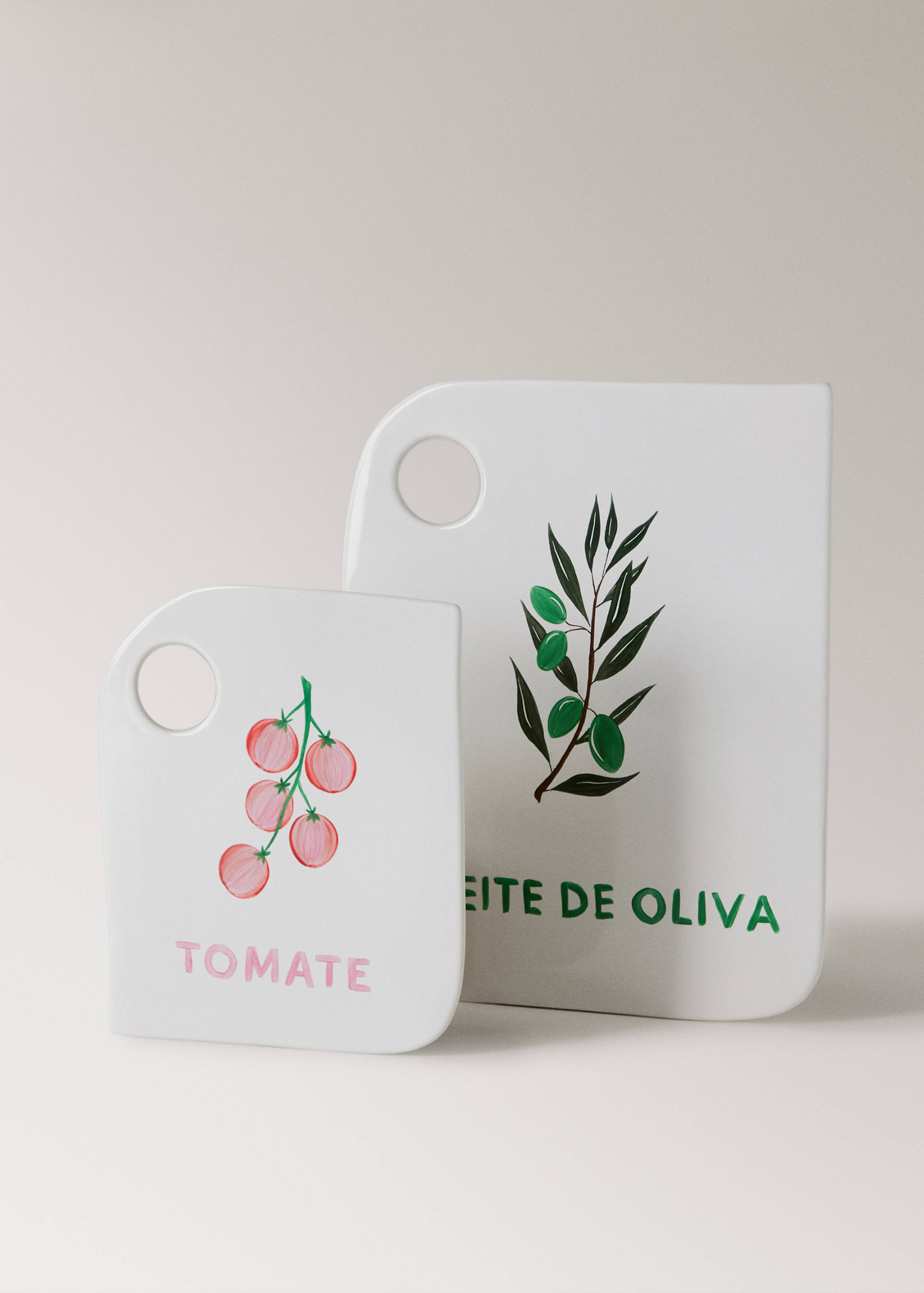 Small hand-painted design chopping board - Details of the article 3
