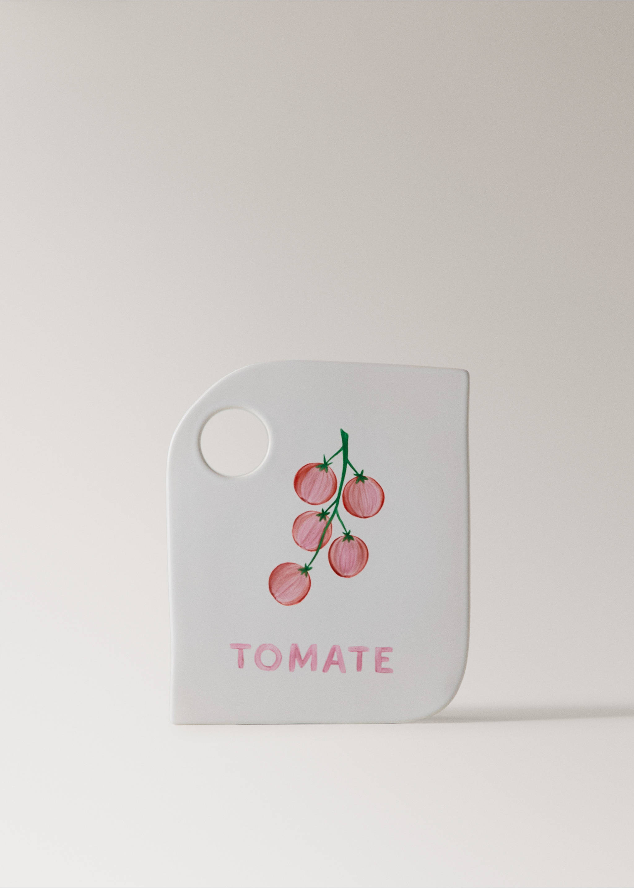 Small hand-painted design chopping board - Article without model