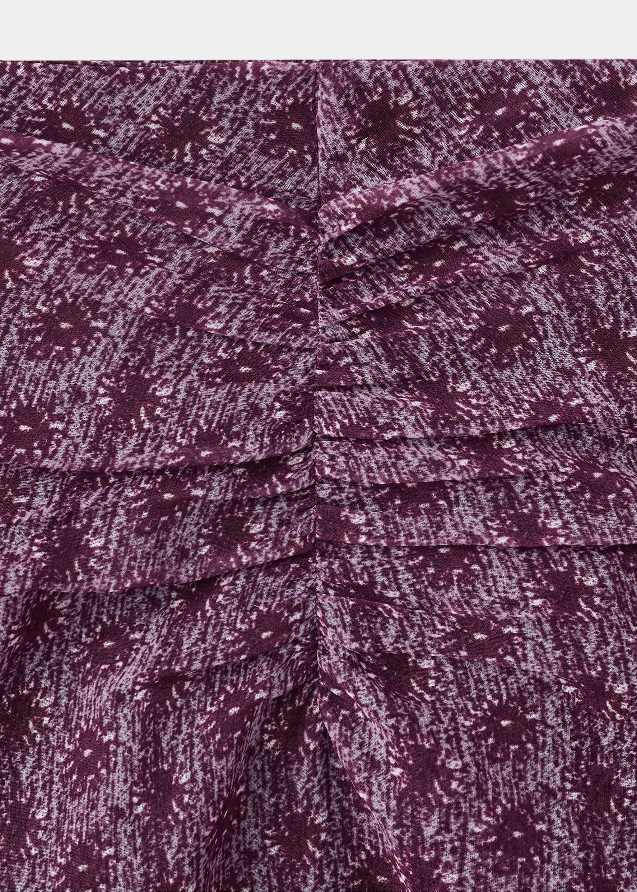 Длинная юбка с принтом - Деталь изделия 8, Бледно-розовый. Ref: 27071511-00.