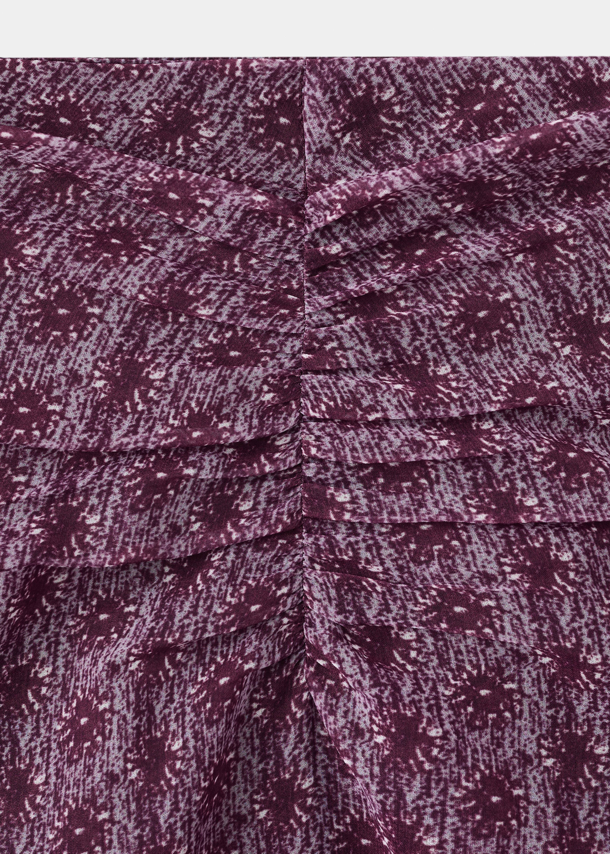 Длинная юбка с принтом - Деталь изделия 8