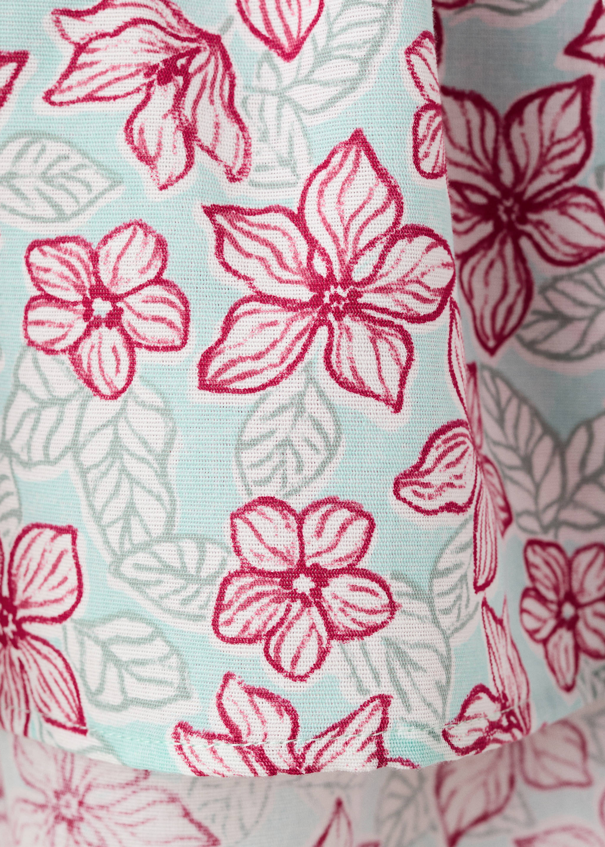 Floral print top - Details of the article 0