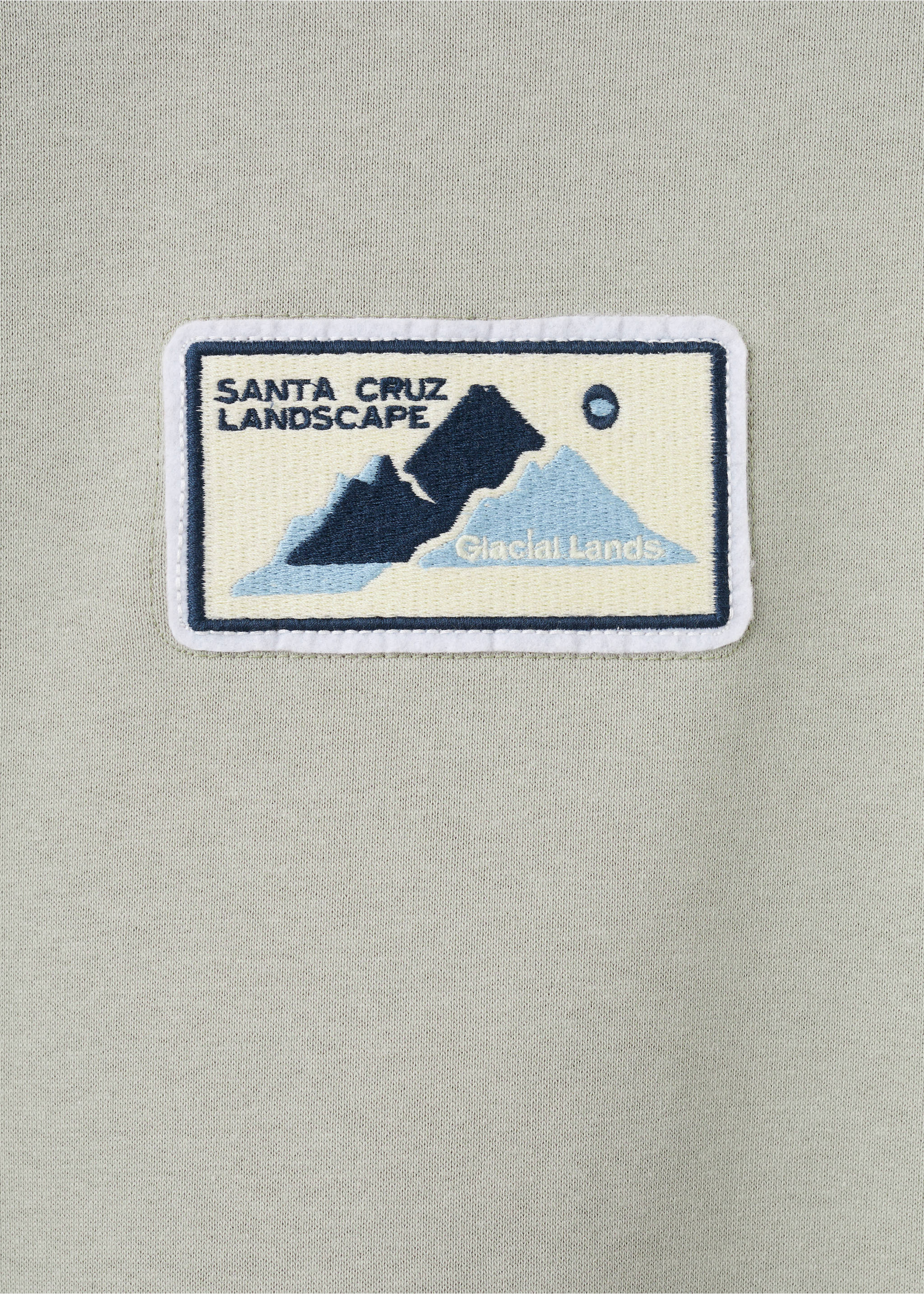 Sudadera algodón parche - Detalle del artículo 0, Gris. Ref: 27071514-00.