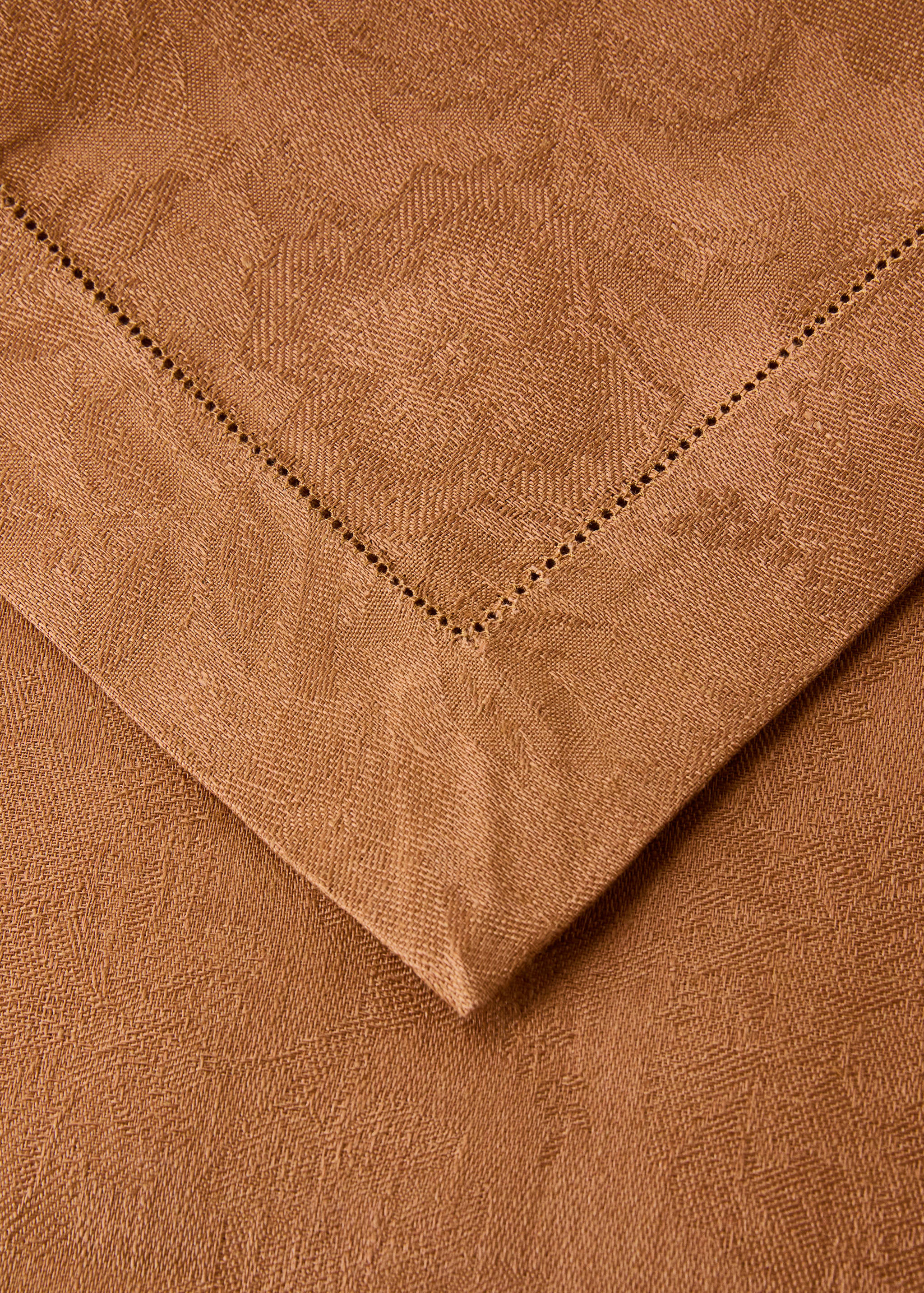 100% linen floral patterned table runner - Details of the article 1