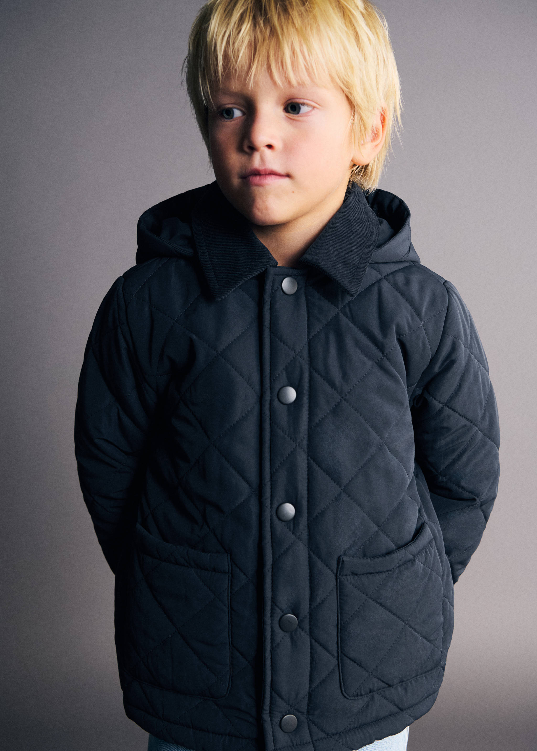 Chaqueta acolchada - Plano medio