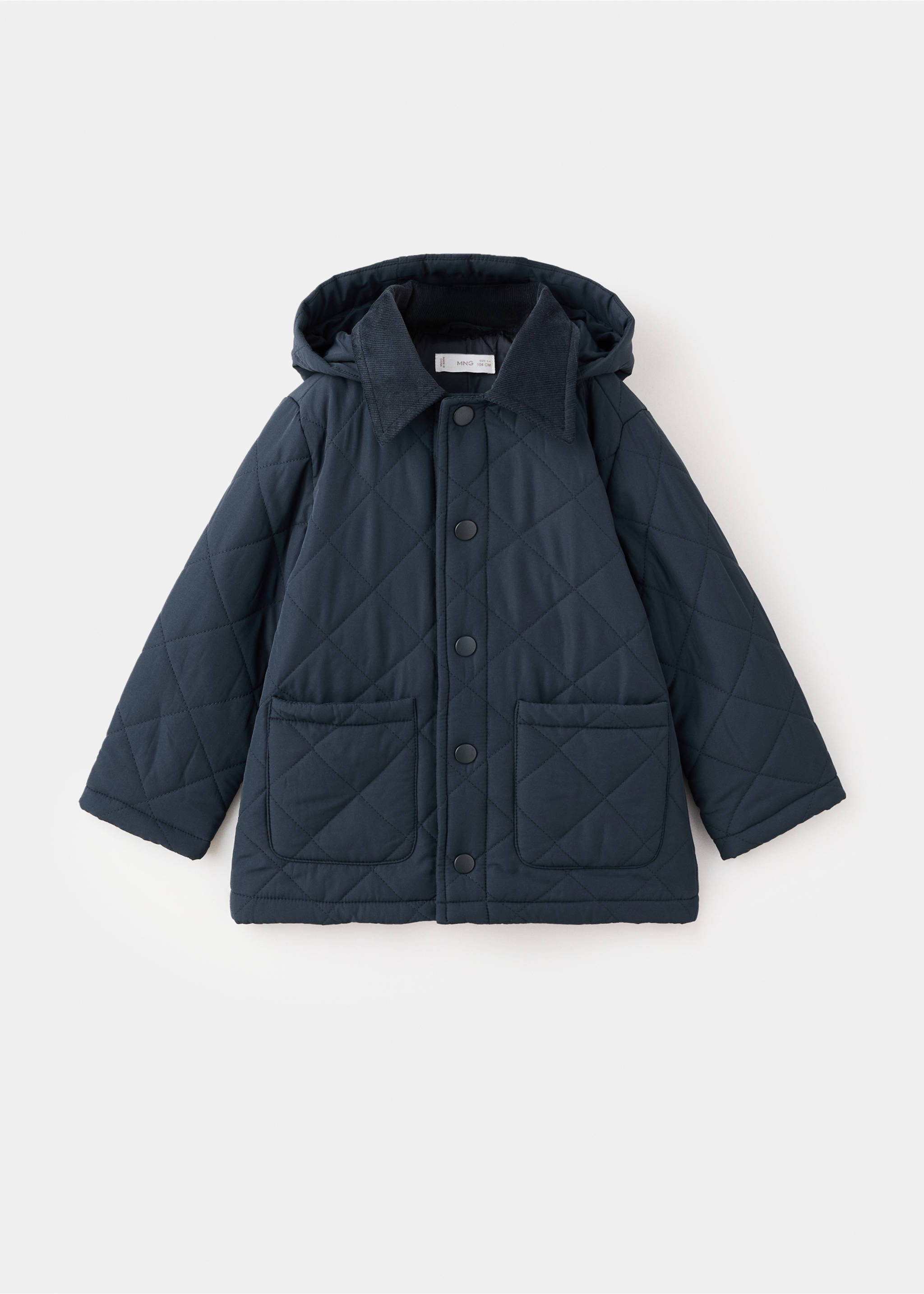 Quilted jacket - Article without model, Navy. Ref: 27071520-00.