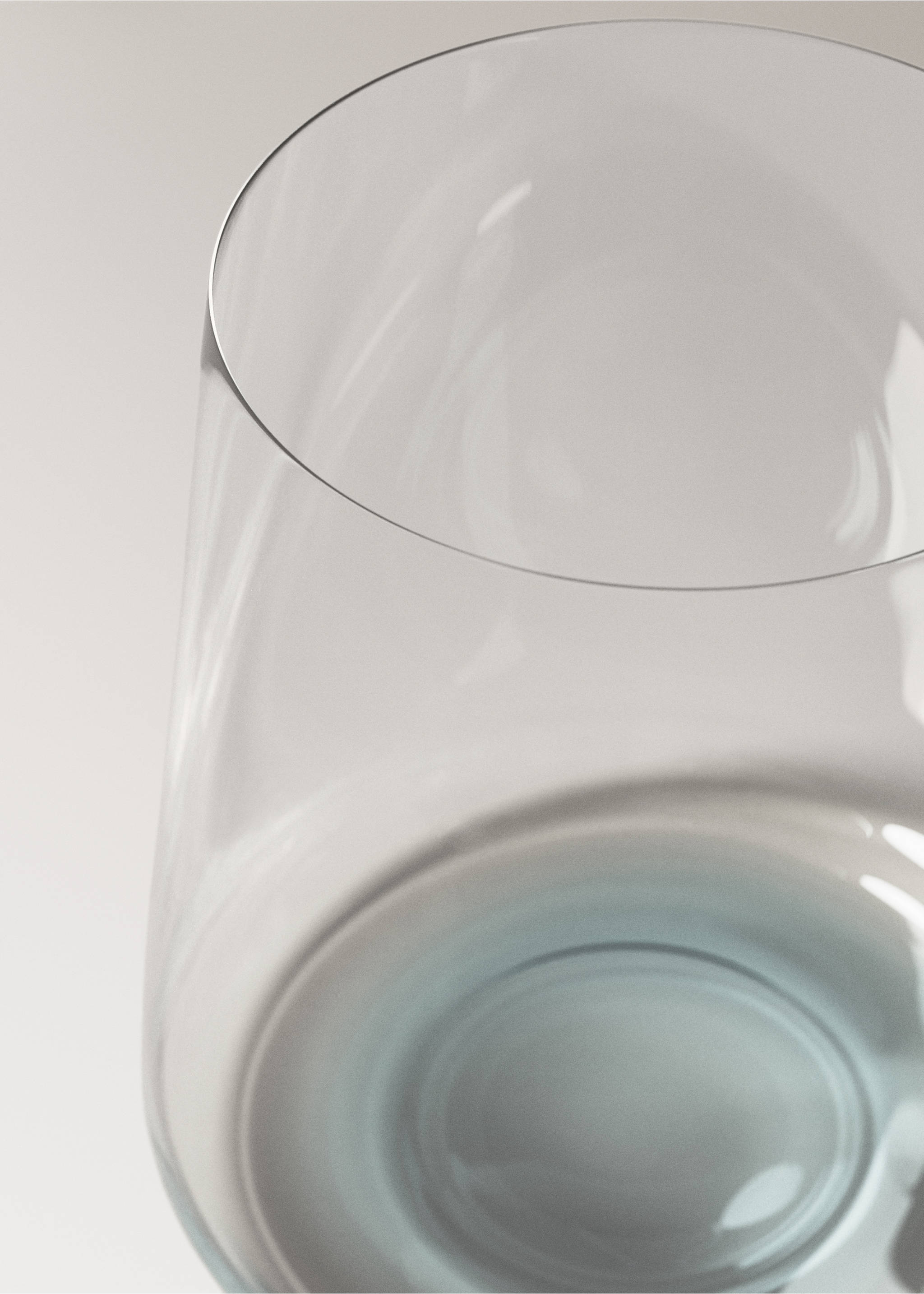 Got vidre cristal·lí base color - Detall de l'article 1, Blau. Ref: 27071521-00.