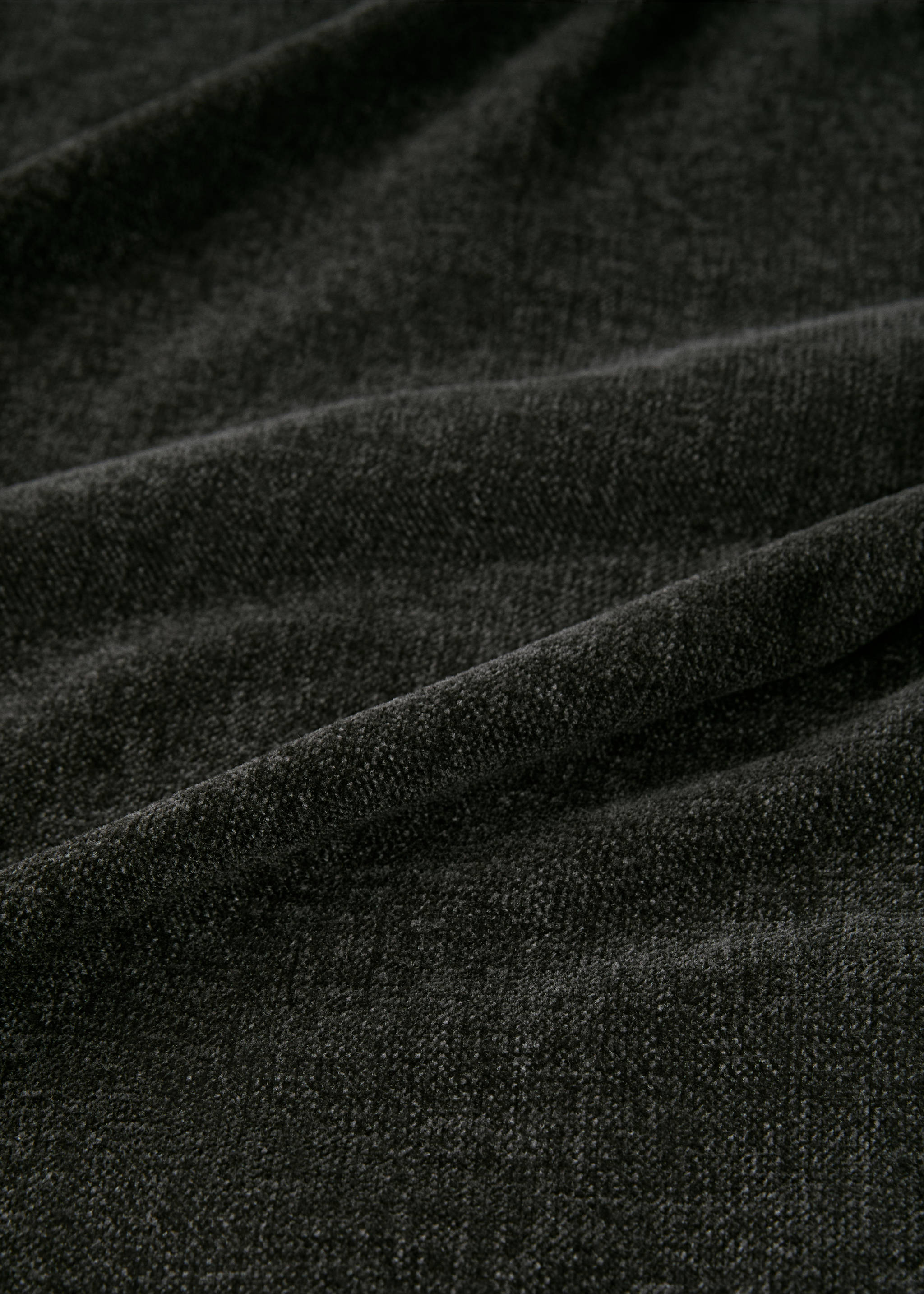 Одеяло от шенил с ресни - Данни за артикула 2, Сиво. Ref: 27071525-00.