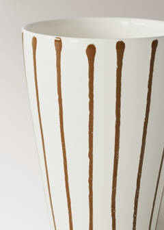 Stoneware tea cup — Brown 2