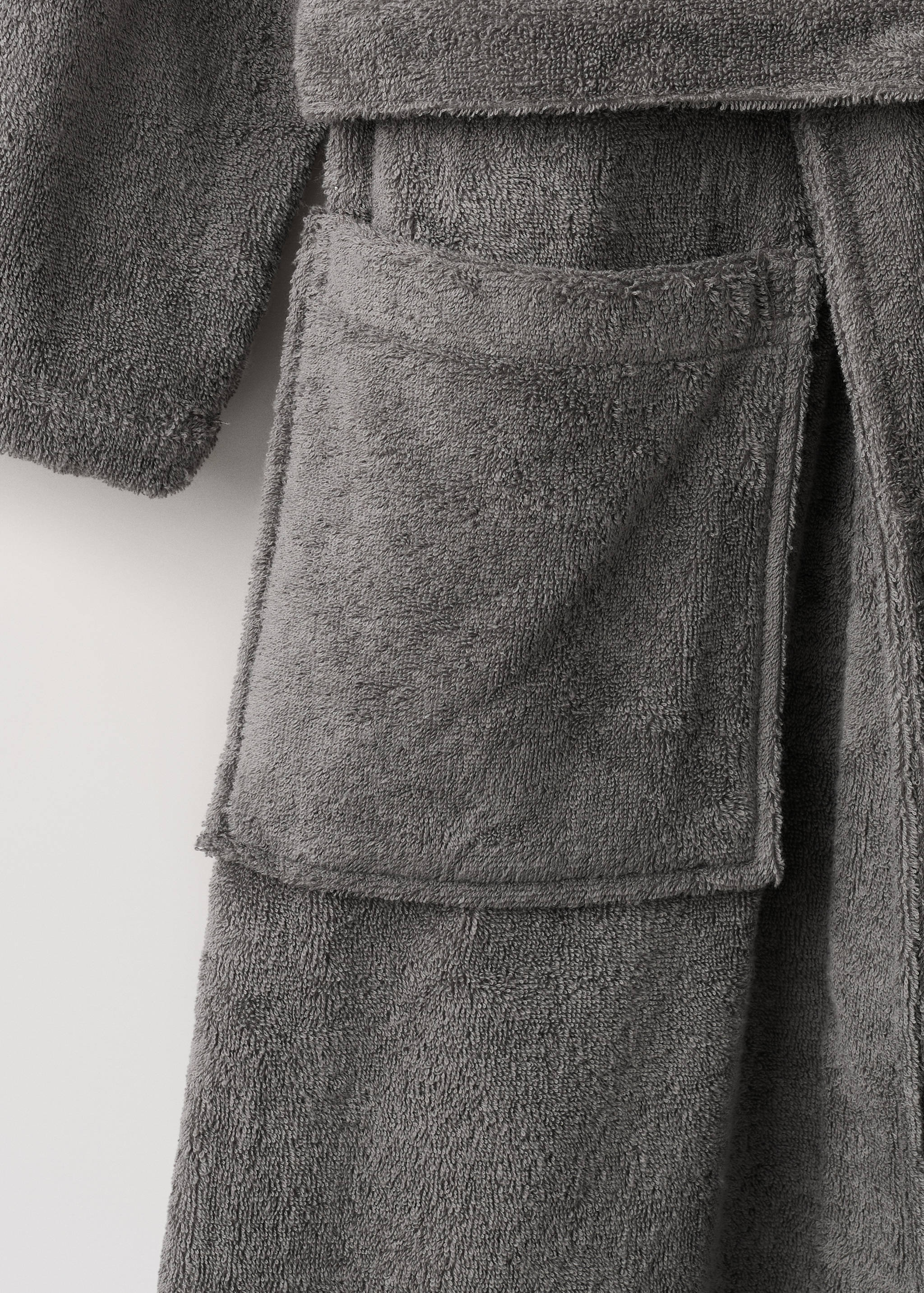 Soft cotton bathrobe - Details of the article 2